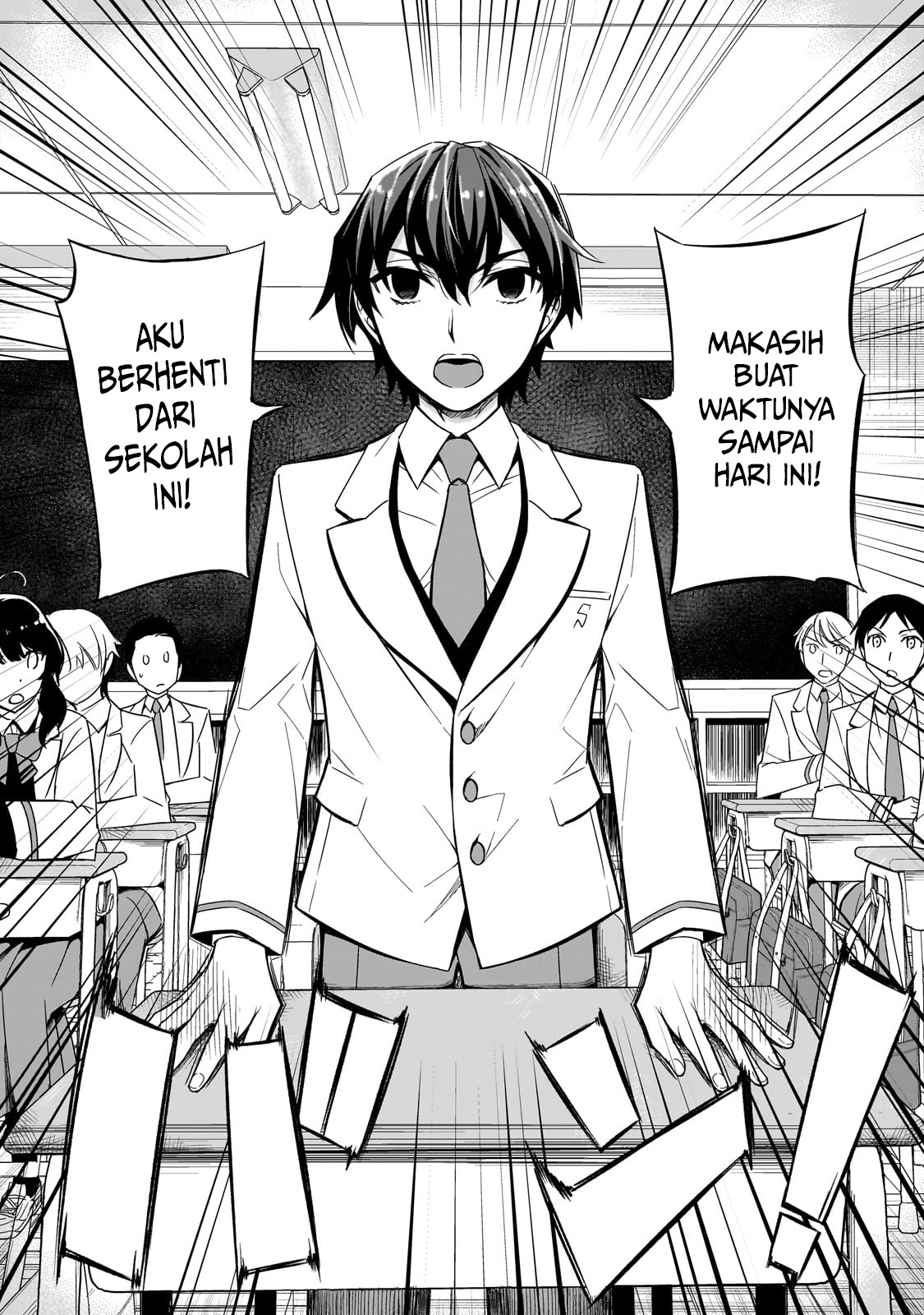 Ore ni Trauma wo Ataeta Joshi-tachi ga Chirachira Mitekuru kedo, Zannen desu ga Teokure desu Chapter 1 - halaman 8
