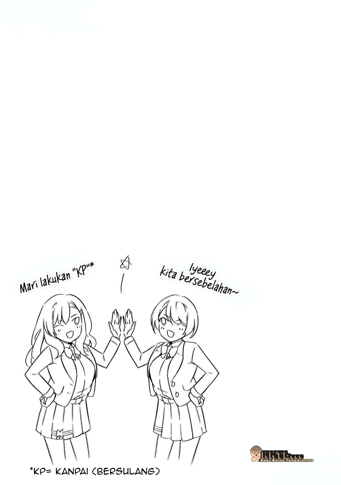 Ore ni Trauma wo Ataeta Joshi-tachi ga Chirachira Mitekuru kedo, Zannen desu ga Teokure desu Chapter 10.5 - halaman 2