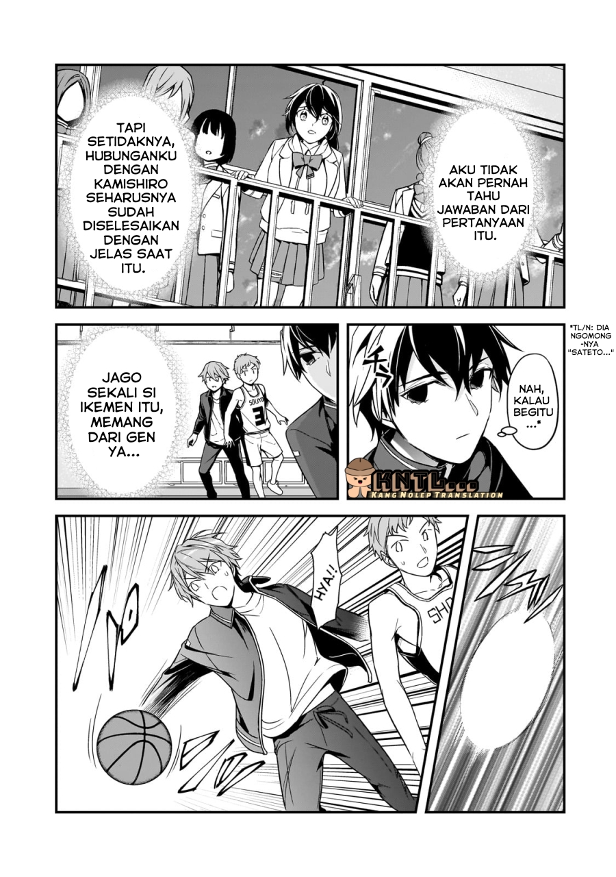 Ore ni Trauma wo Ataeta Joshi-tachi ga Chirachira Mitekuru kedo, Zannen desu ga Teokure desu Chapter 10 - halaman 34