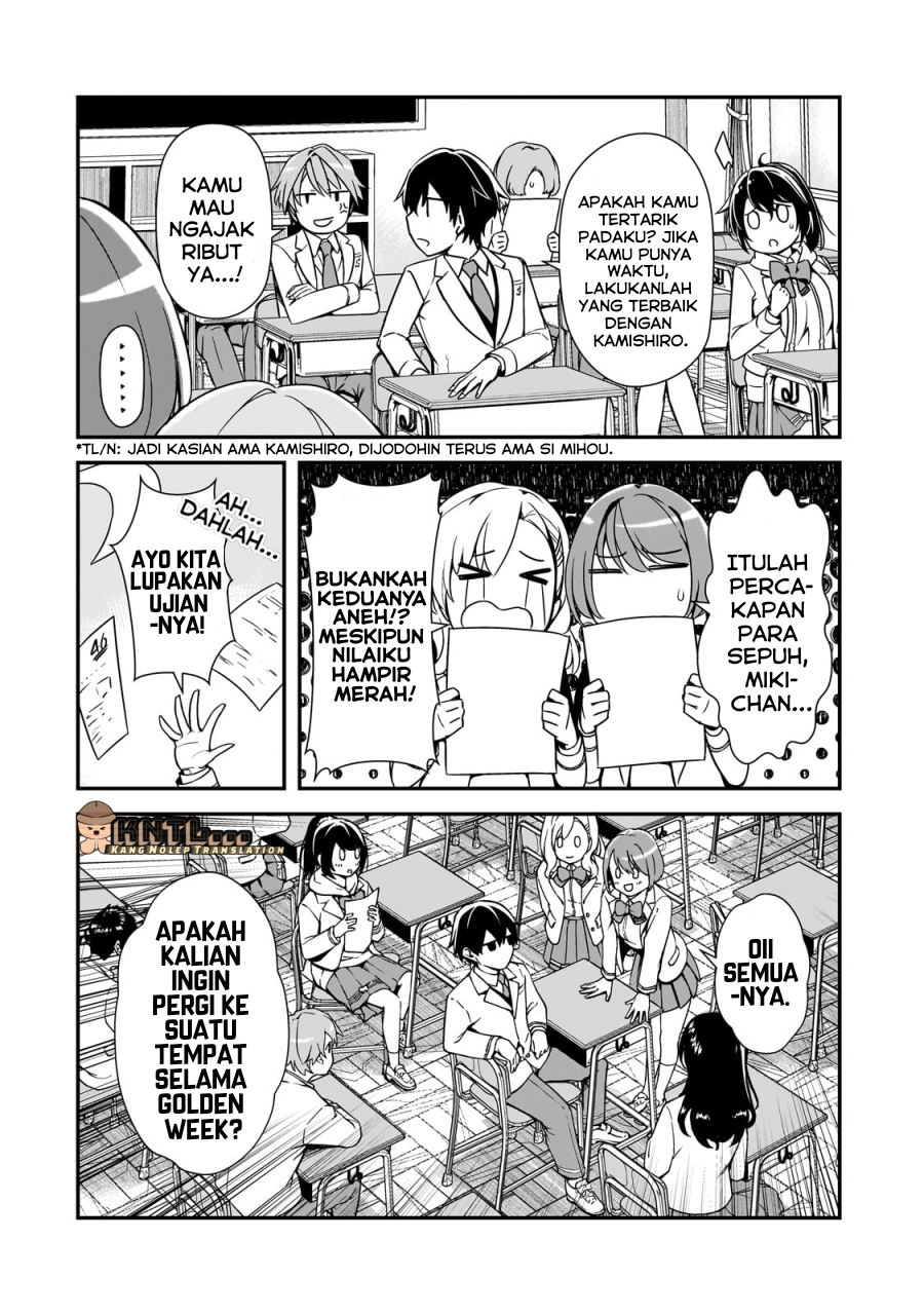 Ore ni Trauma wo Ataeta Joshi-tachi ga Chirachira Mitekuru kedo, Zannen desu ga Teokure desu Chapter 12 - halaman 5