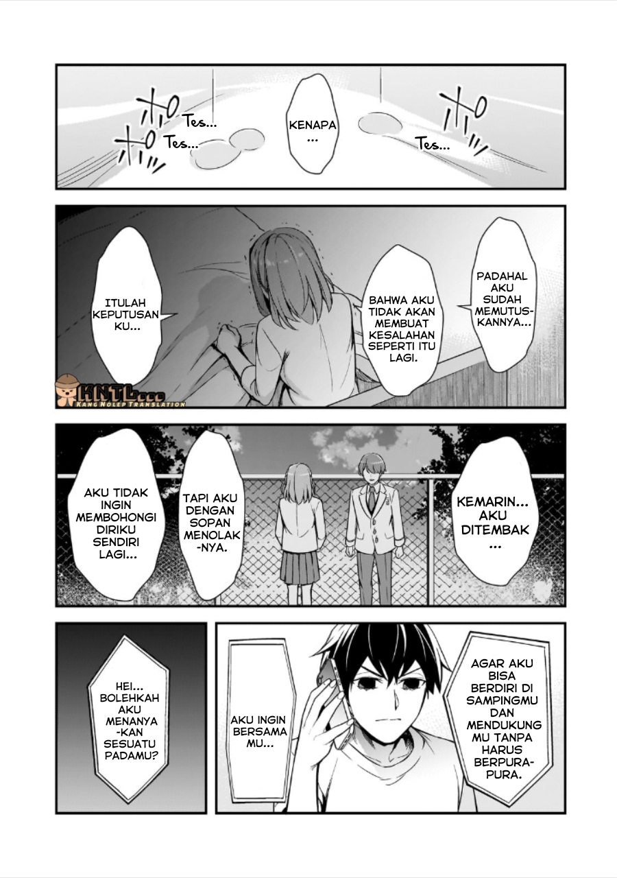 Ore ni Trauma wo Ataeta Joshi-tachi ga Chirachira Mitekuru kedo, Zannen desu ga Teokure desu Chapter 13 - halaman 22