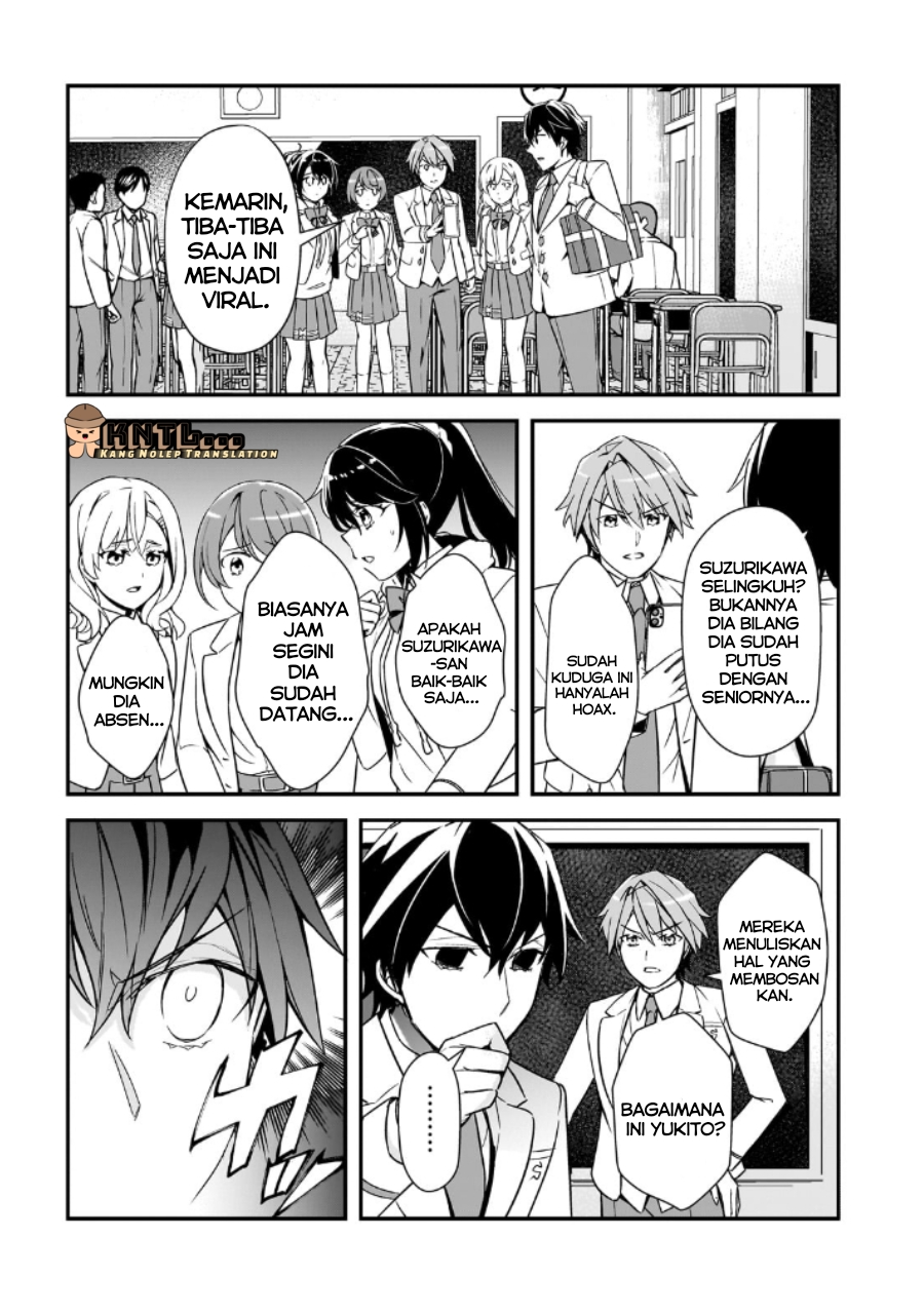 Ore ni Trauma wo Ataeta Joshi-tachi ga Chirachira Mitekuru kedo, Zannen desu ga Teokure desu Chapter 13 - halaman 3