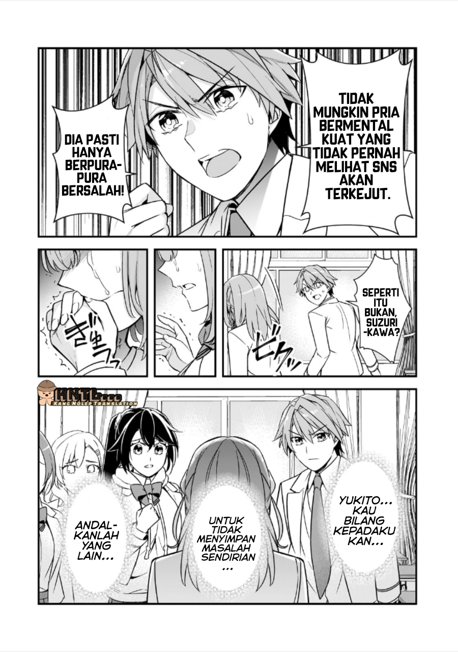 Ore ni Trauma wo Ataeta Joshi-tachi ga Chirachira Mitekuru kedo, Zannen desu ga Teokure desu Chapter 13 - halaman 31