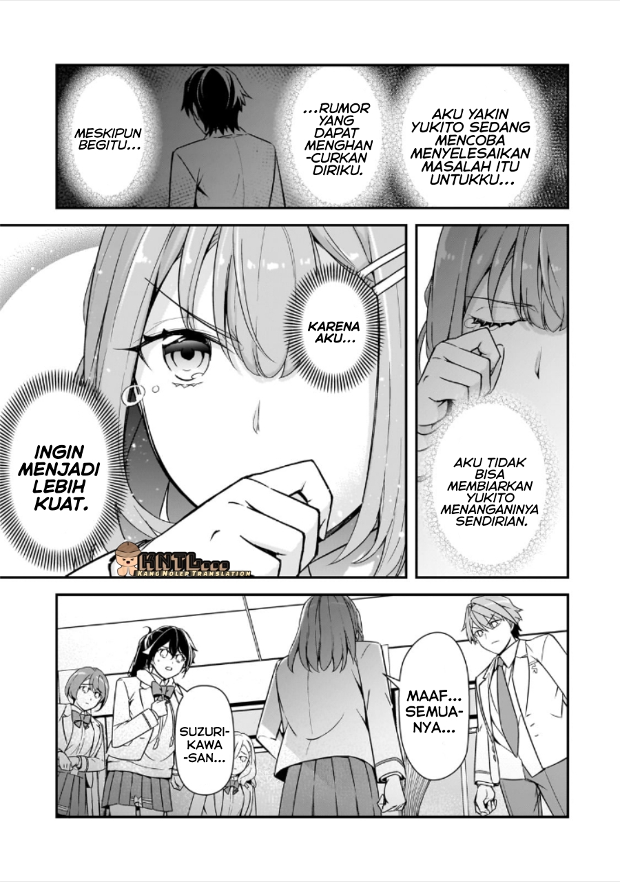 Ore ni Trauma wo Ataeta Joshi-tachi ga Chirachira Mitekuru kedo, Zannen desu ga Teokure desu Chapter 13 - halaman 32