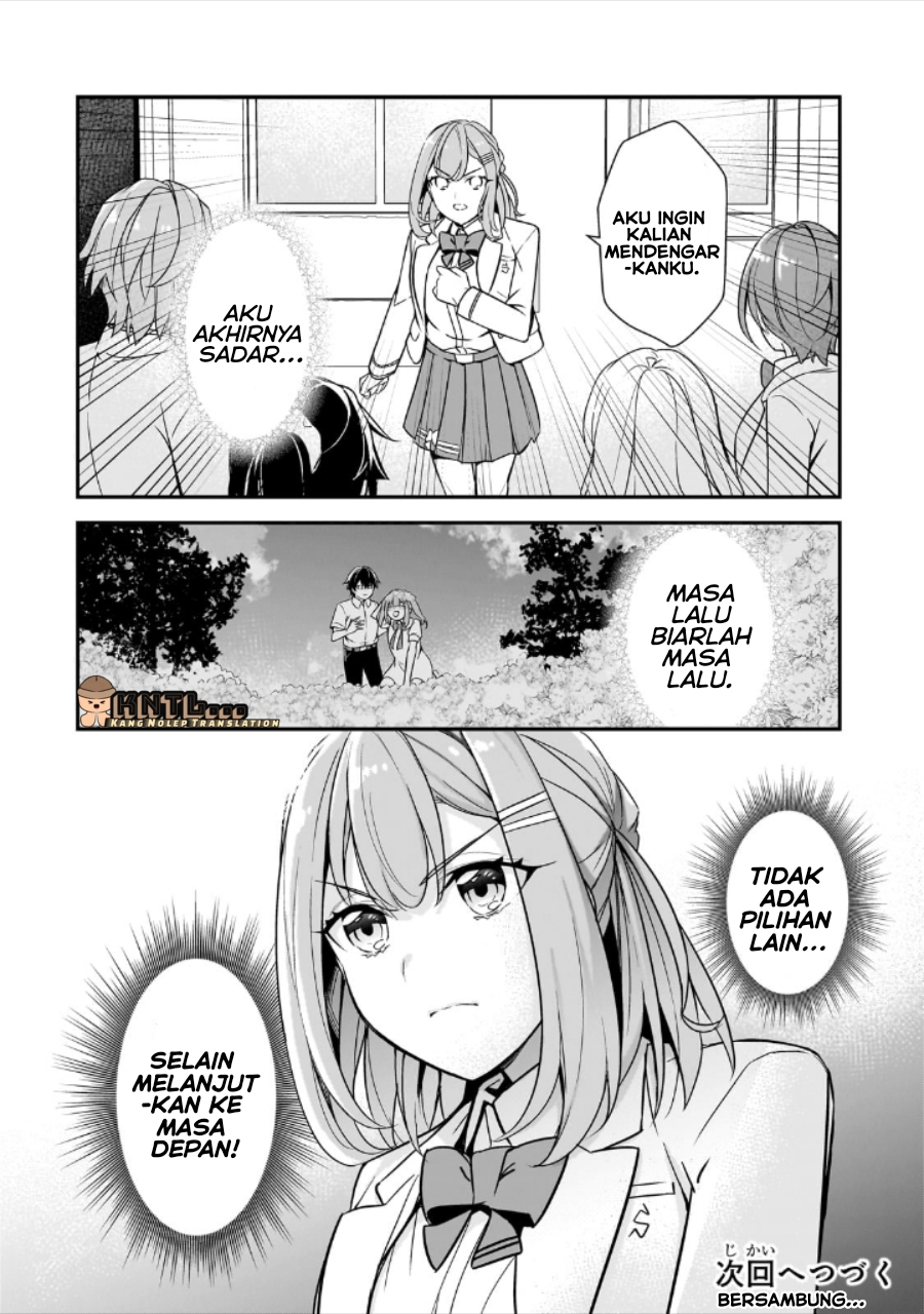 Ore ni Trauma wo Ataeta Joshi-tachi ga Chirachira Mitekuru kedo, Zannen desu ga Teokure desu Chapter 13 - halaman 33