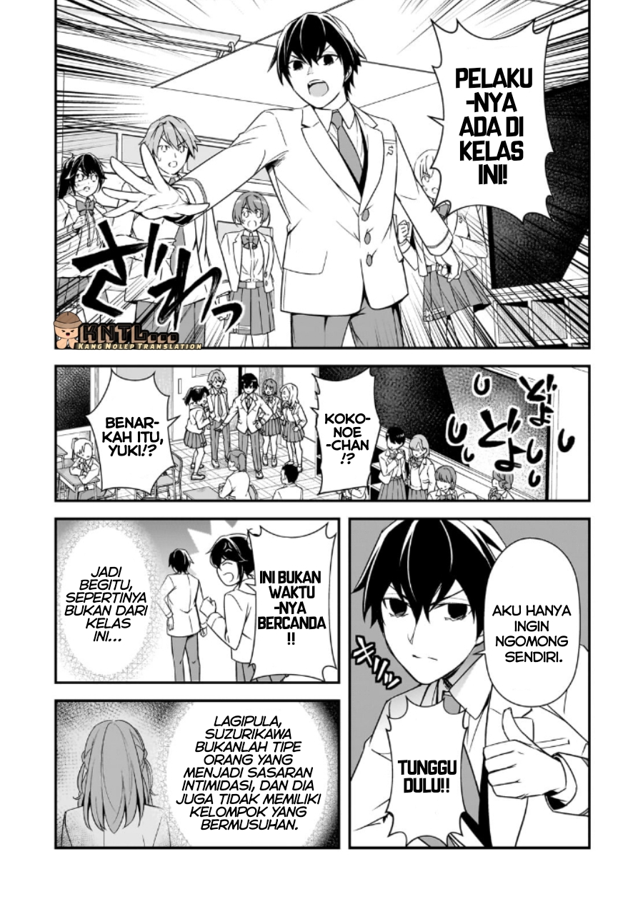 Ore ni Trauma wo Ataeta Joshi-tachi ga Chirachira Mitekuru kedo, Zannen desu ga Teokure desu Chapter 13 - halaman 4