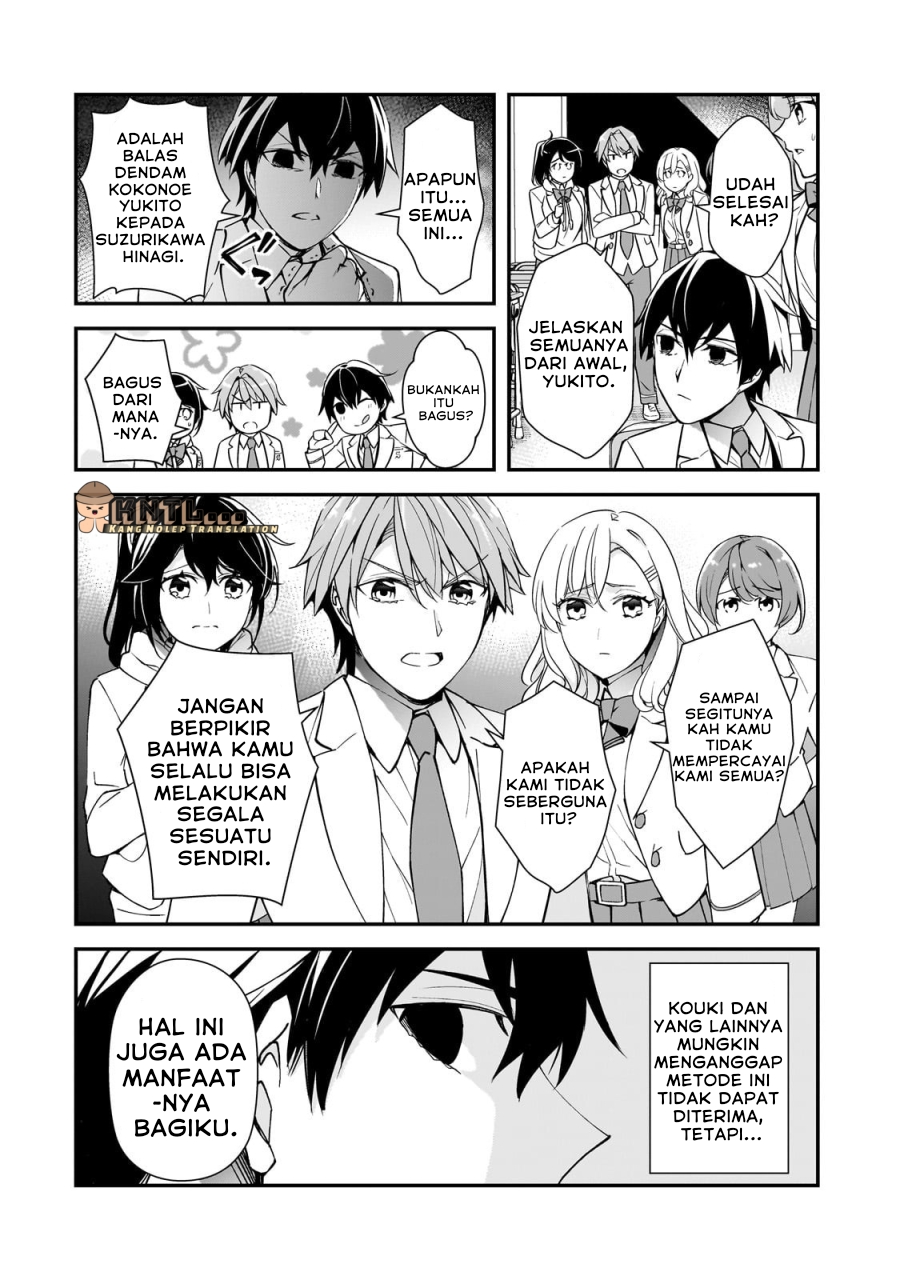 Ore ni Trauma wo Ataeta Joshi-tachi ga Chirachira Mitekuru kedo, Zannen desu ga Teokure desu Chapter 14 - halaman 11