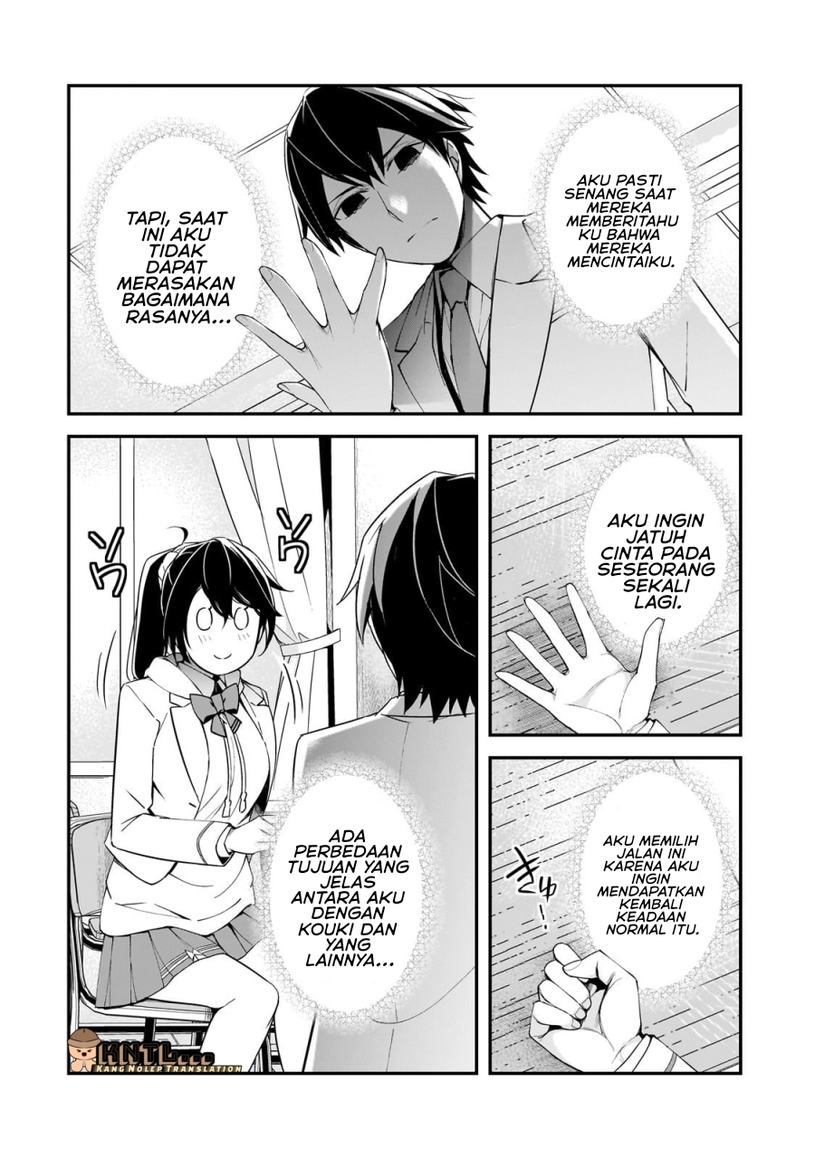 Ore ni Trauma wo Ataeta Joshi-tachi ga Chirachira Mitekuru kedo, Zannen desu ga Teokure desu Chapter 16 - halaman 15
