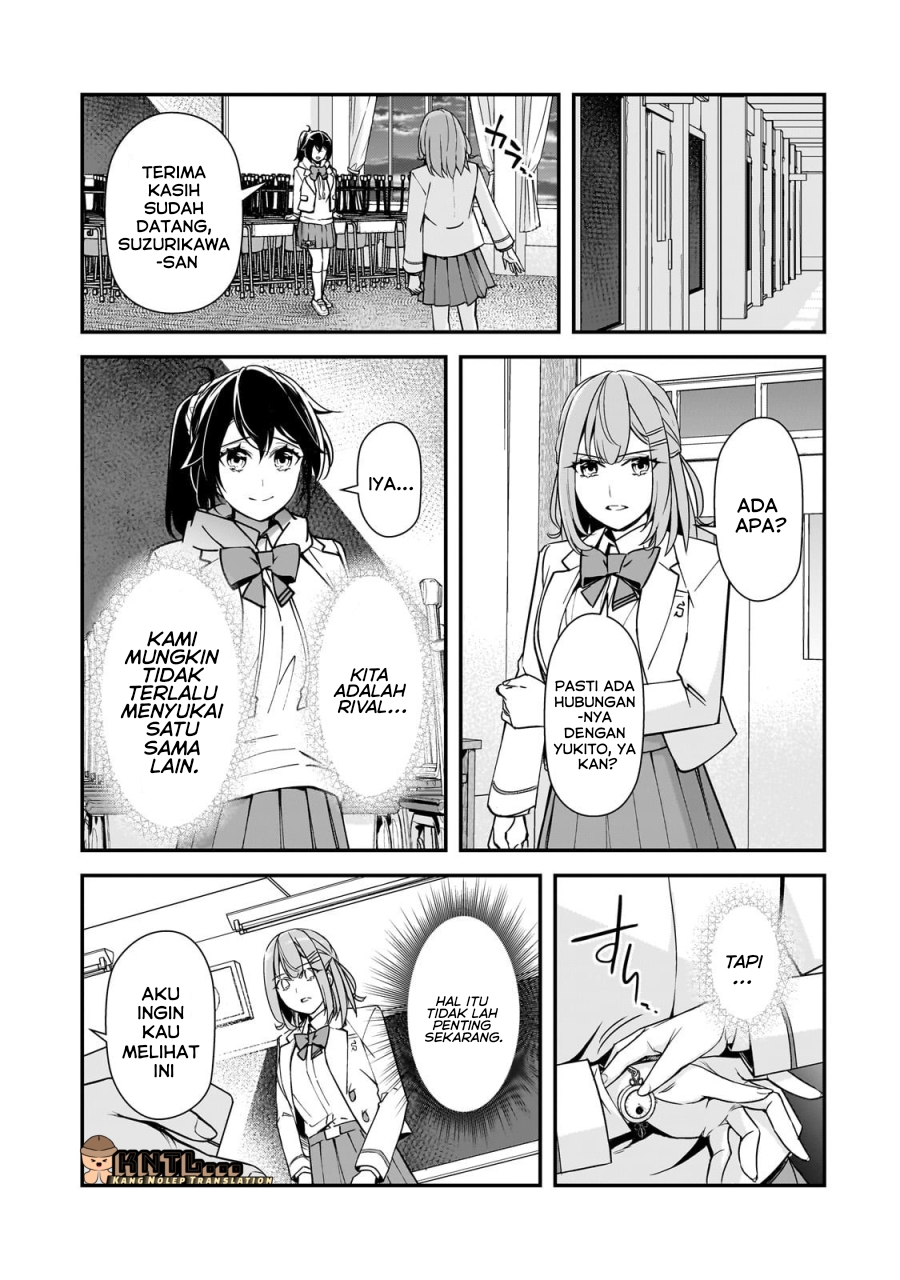 Ore ni Trauma wo Ataeta Joshi-tachi ga Chirachira Mitekuru kedo, Zannen desu ga Teokure desu Chapter 17 - halaman 13