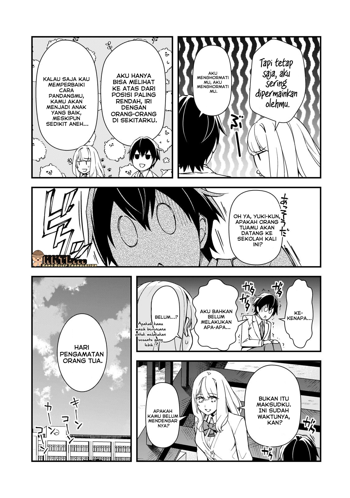Ore ni Trauma wo Ataeta Joshi-tachi ga Chirachira Mitekuru kedo, Zannen desu ga Teokure desu Chapter 18.1 - halaman 12