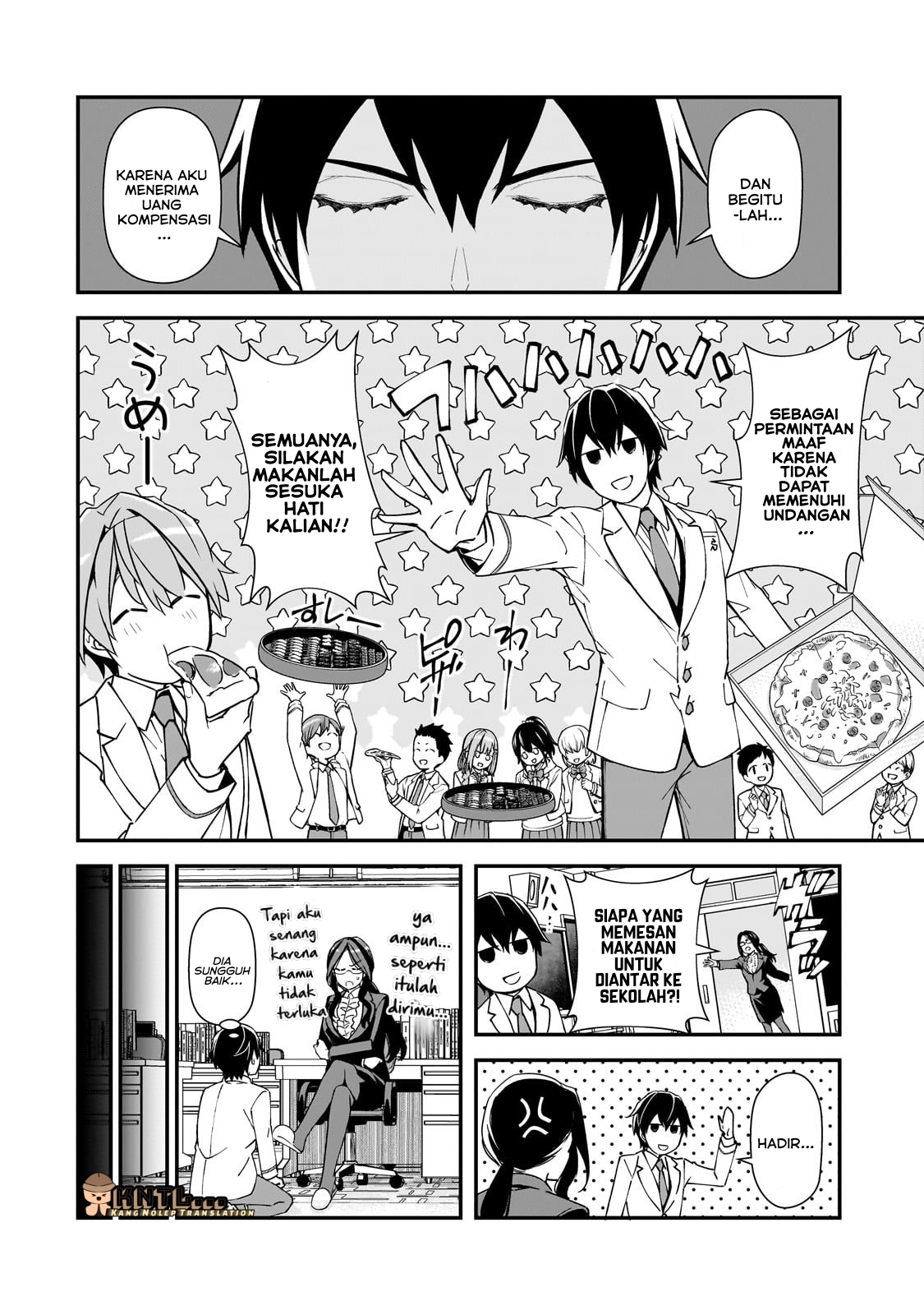 Ore ni Trauma wo Ataeta Joshi-tachi ga Chirachira Mitekuru kedo, Zannen desu ga Teokure desu Chapter 18.1 - halaman 5