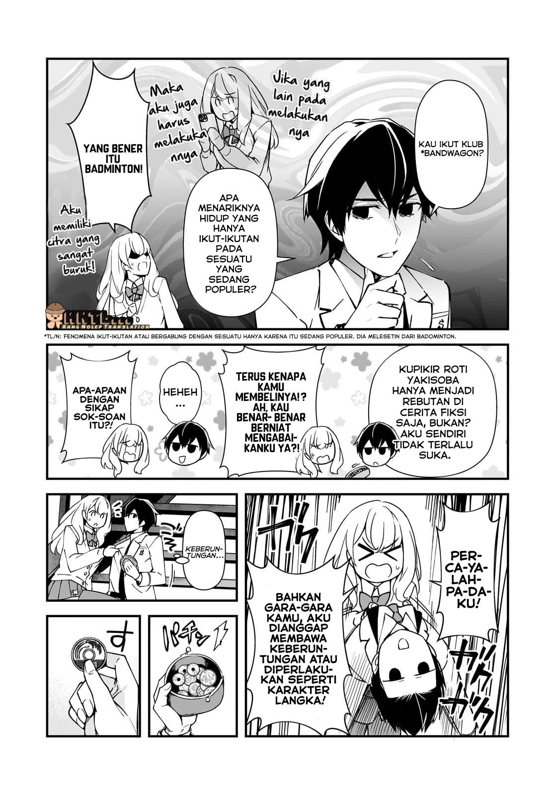 Ore ni Trauma wo Ataeta Joshi-tachi ga Chirachira Mitekuru kedo, Zannen desu ga Teokure desu Chapter 18.1 - halaman 7