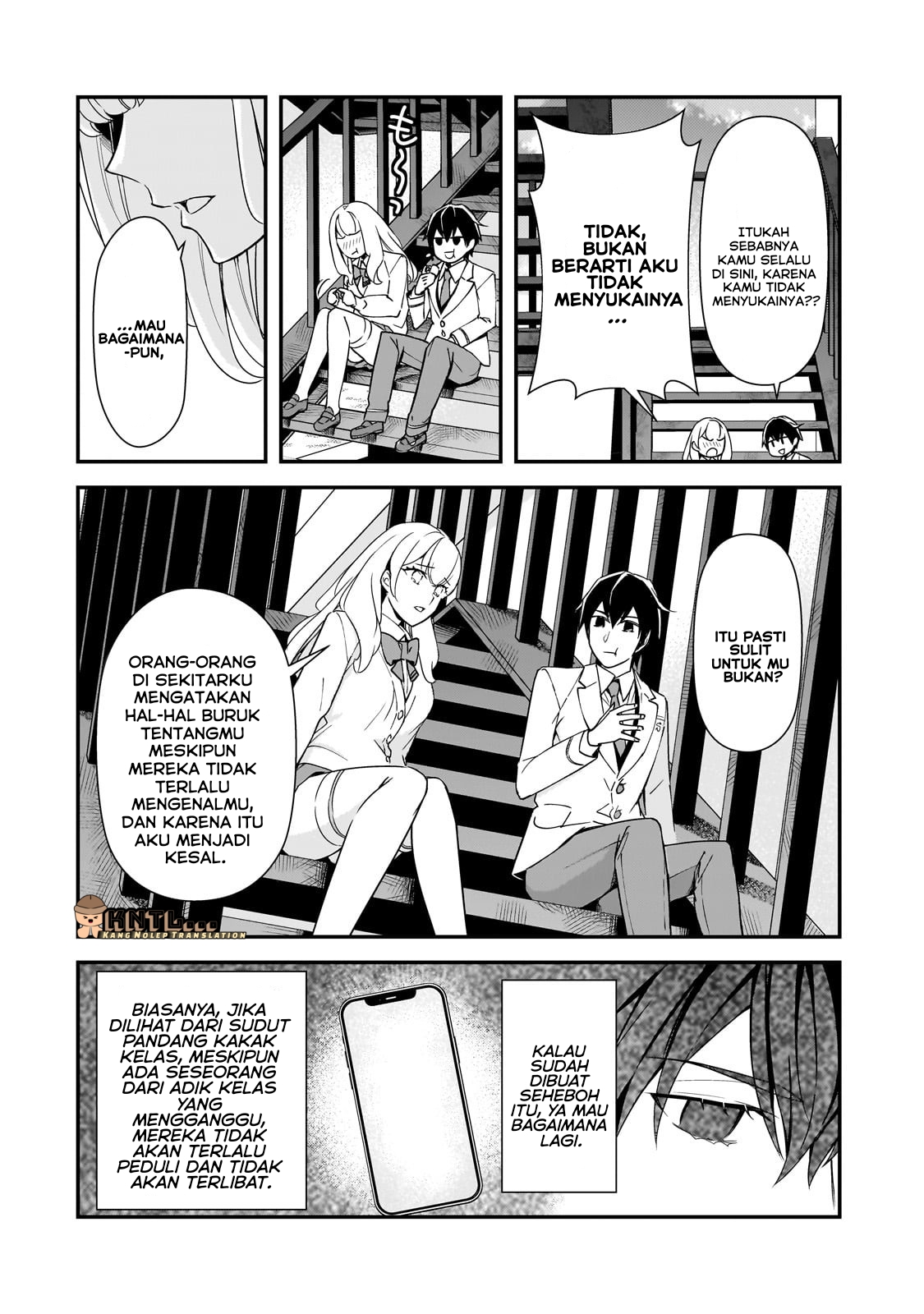 Ore ni Trauma wo Ataeta Joshi-tachi ga Chirachira Mitekuru kedo, Zannen desu ga Teokure desu Chapter 18.1 - halaman 9