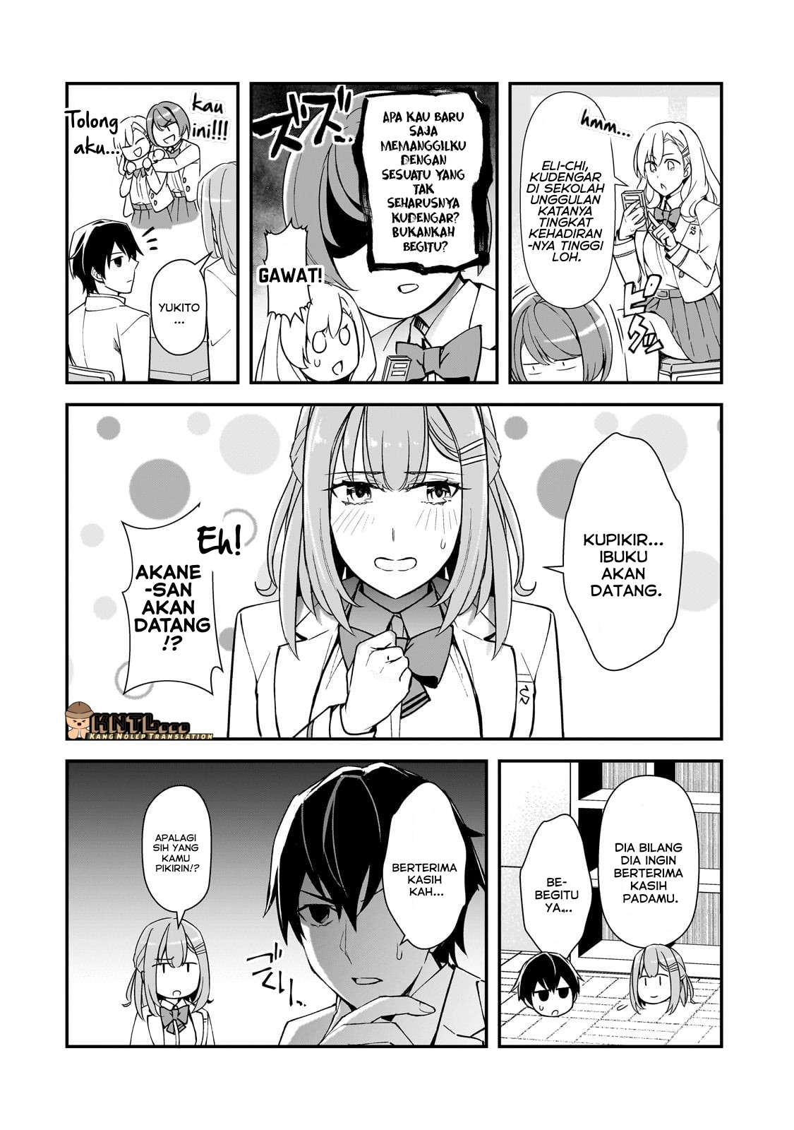 Ore ni Trauma wo Ataeta Joshi-tachi ga Chirachira Mitekuru kedo, Zannen desu ga Teokure desu Chapter 18.2 - halaman 3