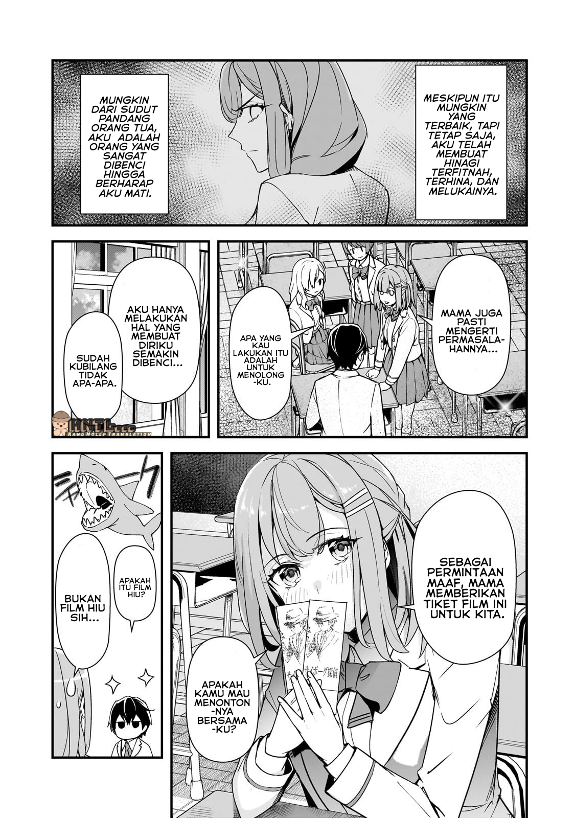 Ore ni Trauma wo Ataeta Joshi-tachi ga Chirachira Mitekuru kedo, Zannen desu ga Teokure desu Chapter 18.2 - halaman 4