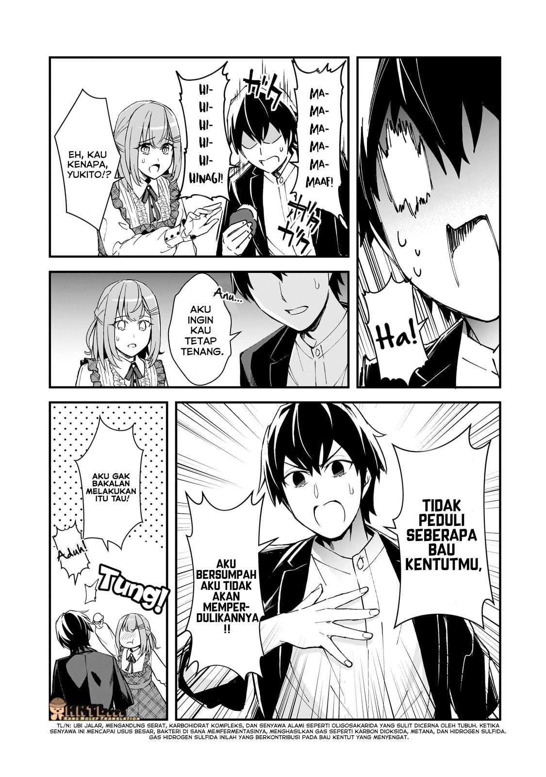 Ore ni Trauma wo Ataeta Joshi-tachi ga Chirachira Mitekuru kedo, Zannen desu ga Teokure desu Chapter 18.3 - halaman 14