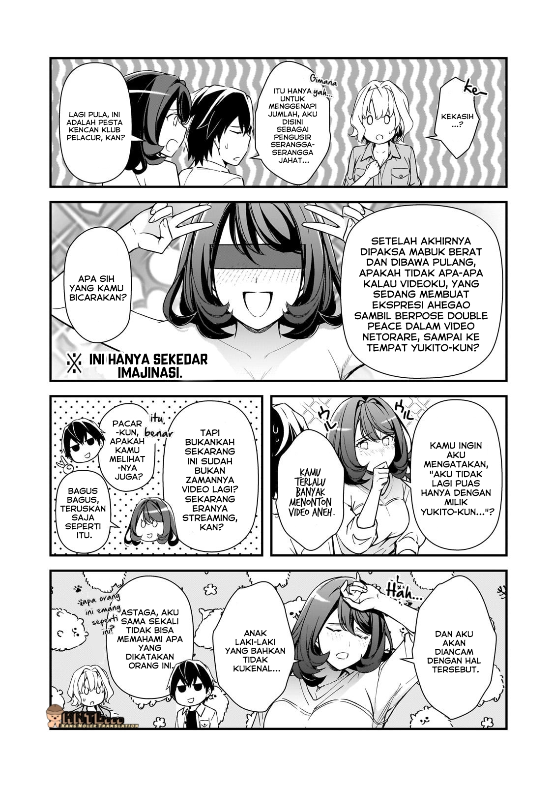 Ore ni Trauma wo Ataeta Joshi-tachi ga Chirachira Mitekuru kedo, Zannen desu ga Teokure desu Chapter 19.1 - halaman 10