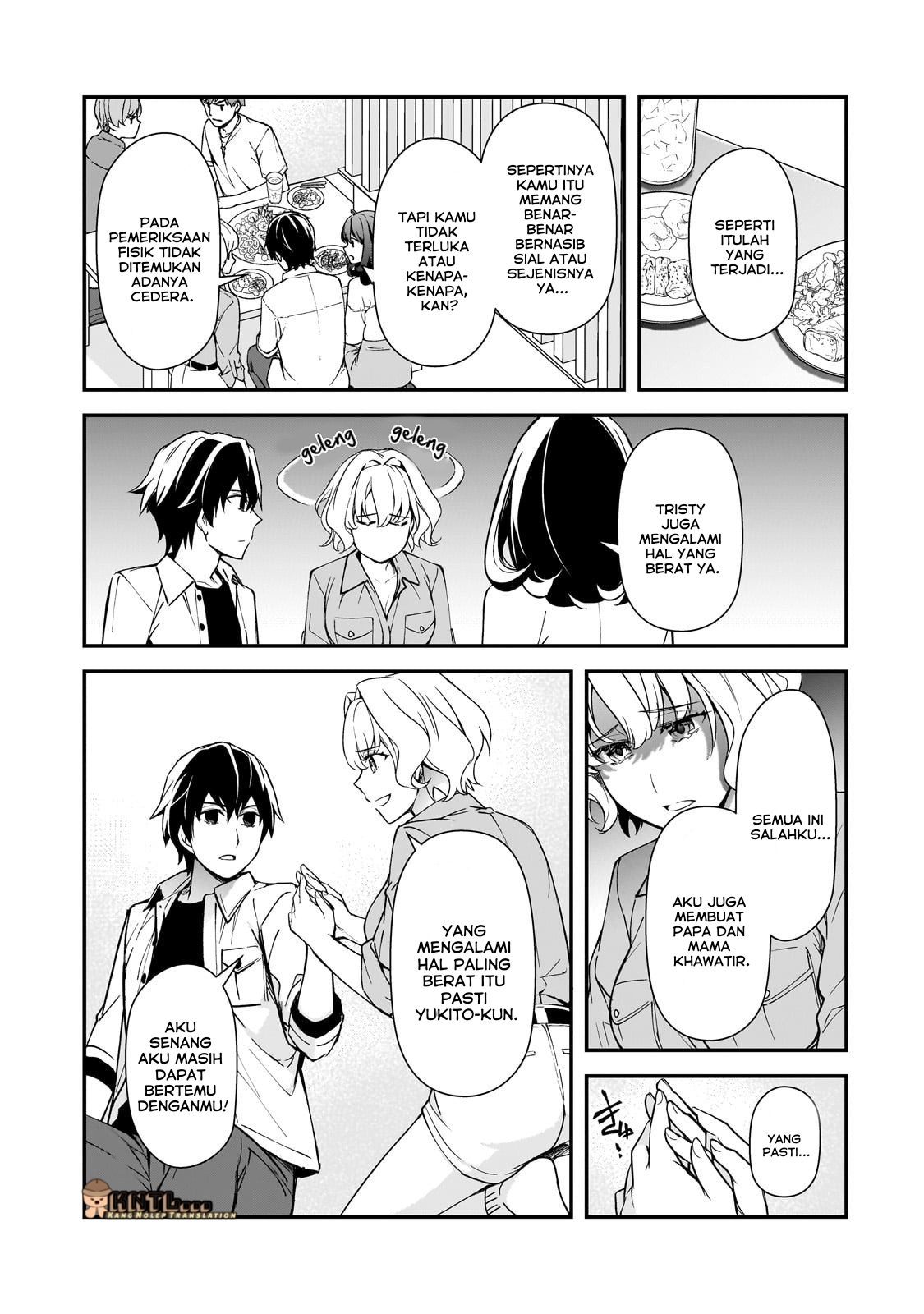 Ore ni Trauma wo Ataeta Joshi-tachi ga Chirachira Mitekuru kedo, Zannen desu ga Teokure desu Chapter 19.1 - halaman 12