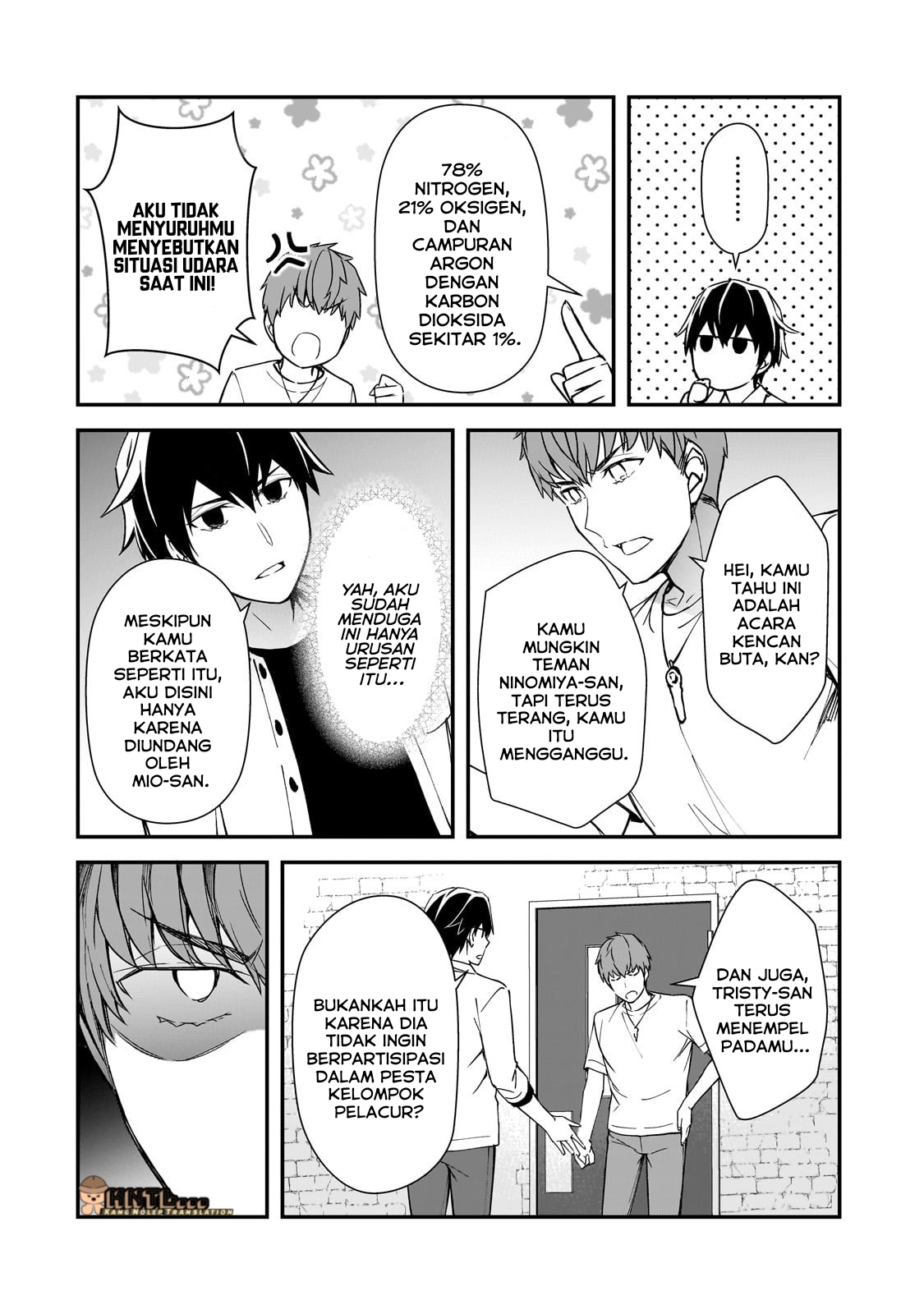 Ore ni Trauma wo Ataeta Joshi-tachi ga Chirachira Mitekuru kedo, Zannen desu ga Teokure desu Chapter 19.1 - halaman 15