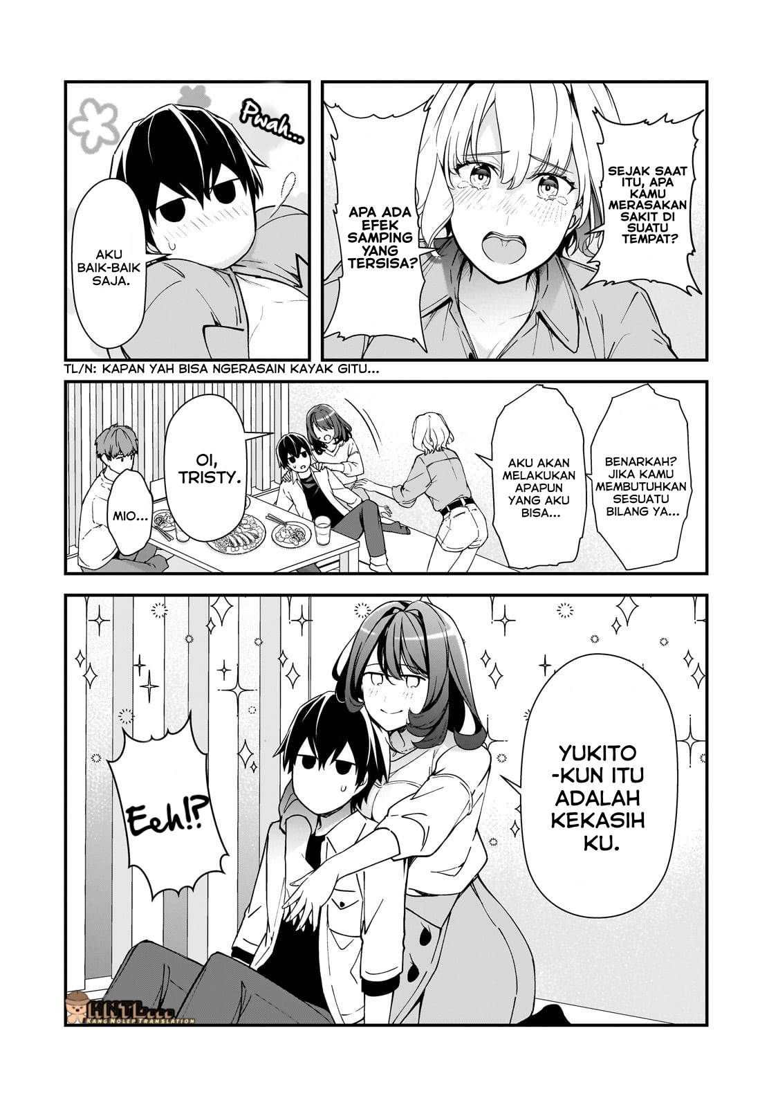 Ore ni Trauma wo Ataeta Joshi-tachi ga Chirachira Mitekuru kedo, Zannen desu ga Teokure desu Chapter 19.1 - halaman 9