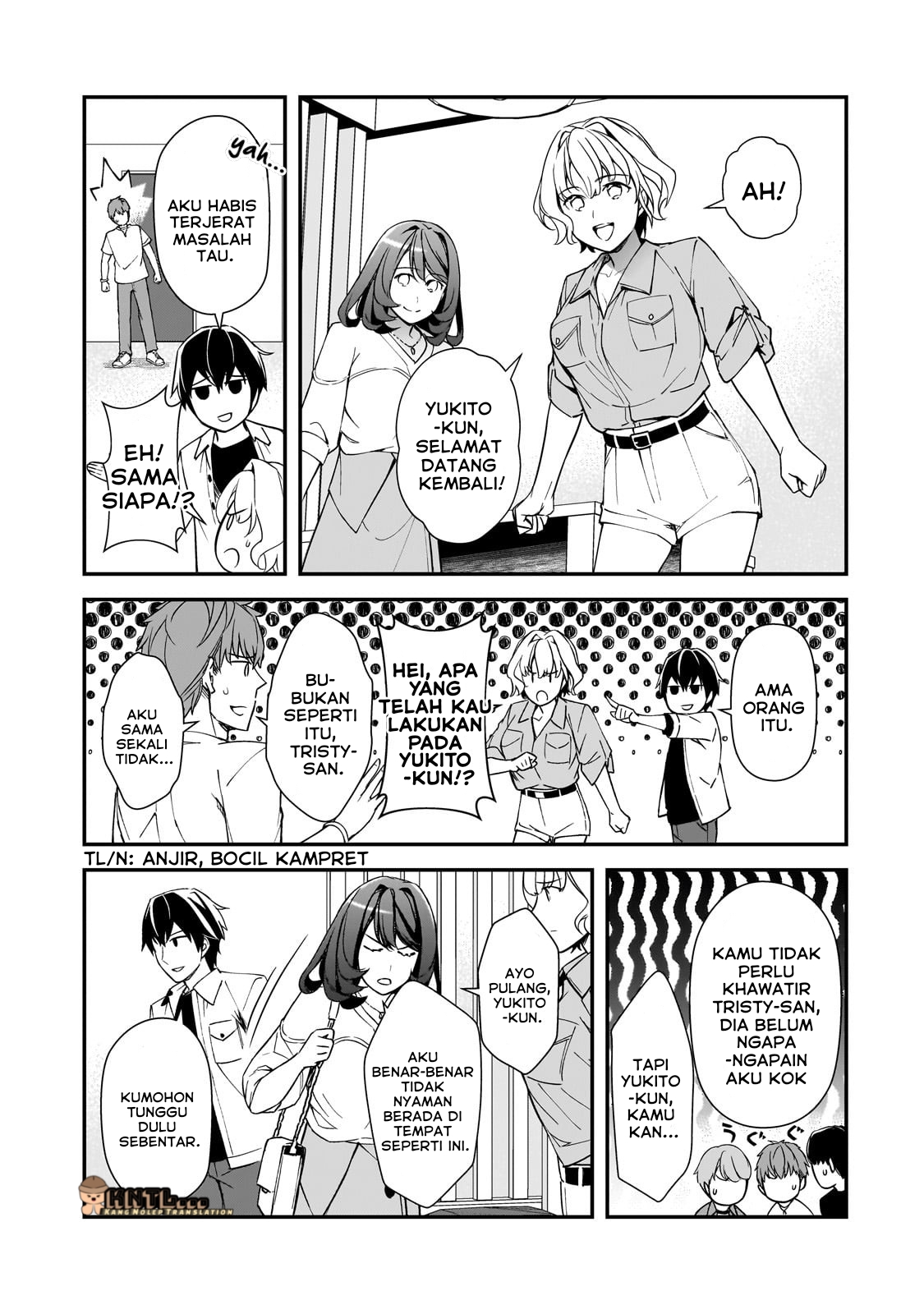 Ore ni Trauma wo Ataeta Joshi-tachi ga Chirachira Mitekuru kedo, Zannen desu ga Teokure desu Chapter 19.2 - halaman 4