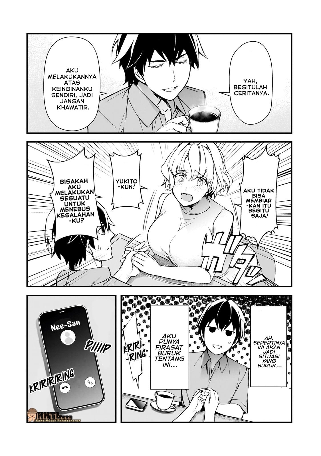 Ore ni Trauma wo Ataeta Joshi-tachi ga Chirachira Mitekuru kedo, Zannen desu ga Teokure desu Chapter 19.3 - halaman 10