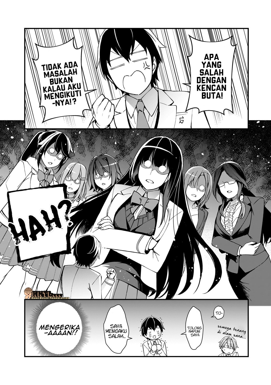 Ore ni Trauma wo Ataeta Joshi-tachi ga Chirachira Mitekuru kedo, Zannen desu ga Teokure desu Chapter 19.3 - halaman 3
