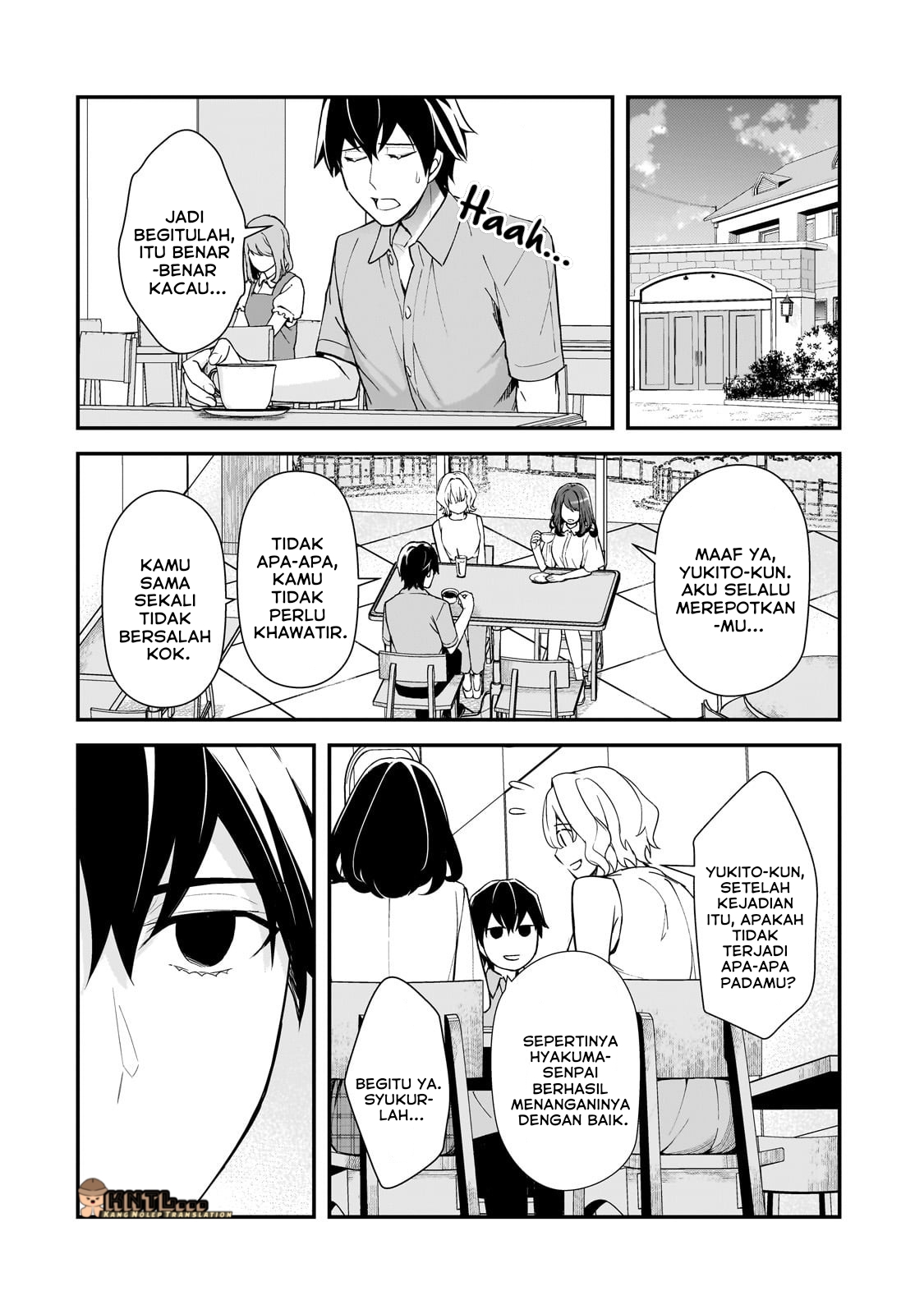 Ore ni Trauma wo Ataeta Joshi-tachi ga Chirachira Mitekuru kedo, Zannen desu ga Teokure desu Chapter 19.3 - halaman 4