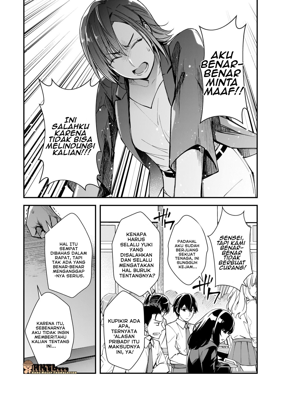 Ore ni Trauma wo Ataeta Joshi-tachi ga Chirachira Mitekuru kedo, Zannen desu ga Teokure desu Chapter 22 - halaman 23