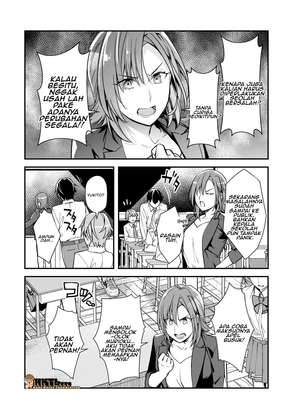 Ore ni Trauma wo Ataeta Joshi-tachi ga Chirachira Mitekuru kedo, Zannen desu ga Teokure desu Chapter 22 - halaman 25