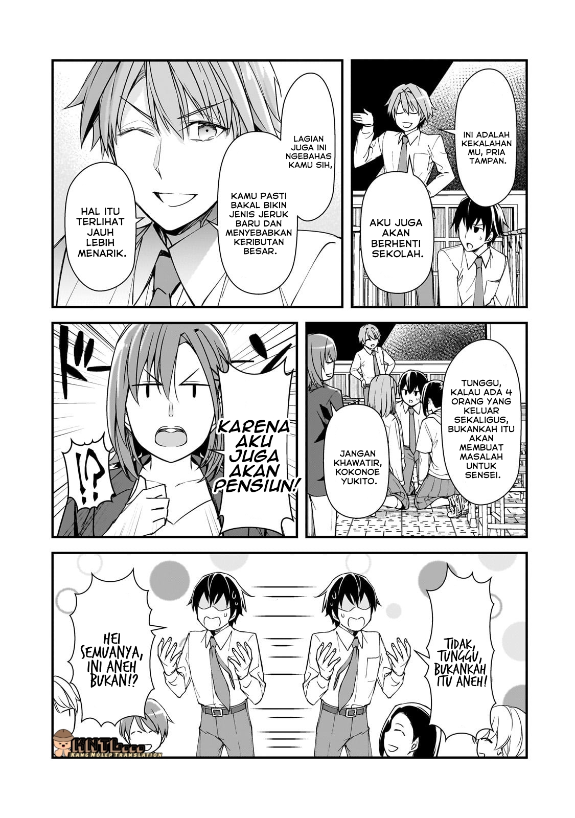Ore ni Trauma wo Ataeta Joshi-tachi ga Chirachira Mitekuru kedo, Zannen desu ga Teokure desu Chapter 22 - halaman 32