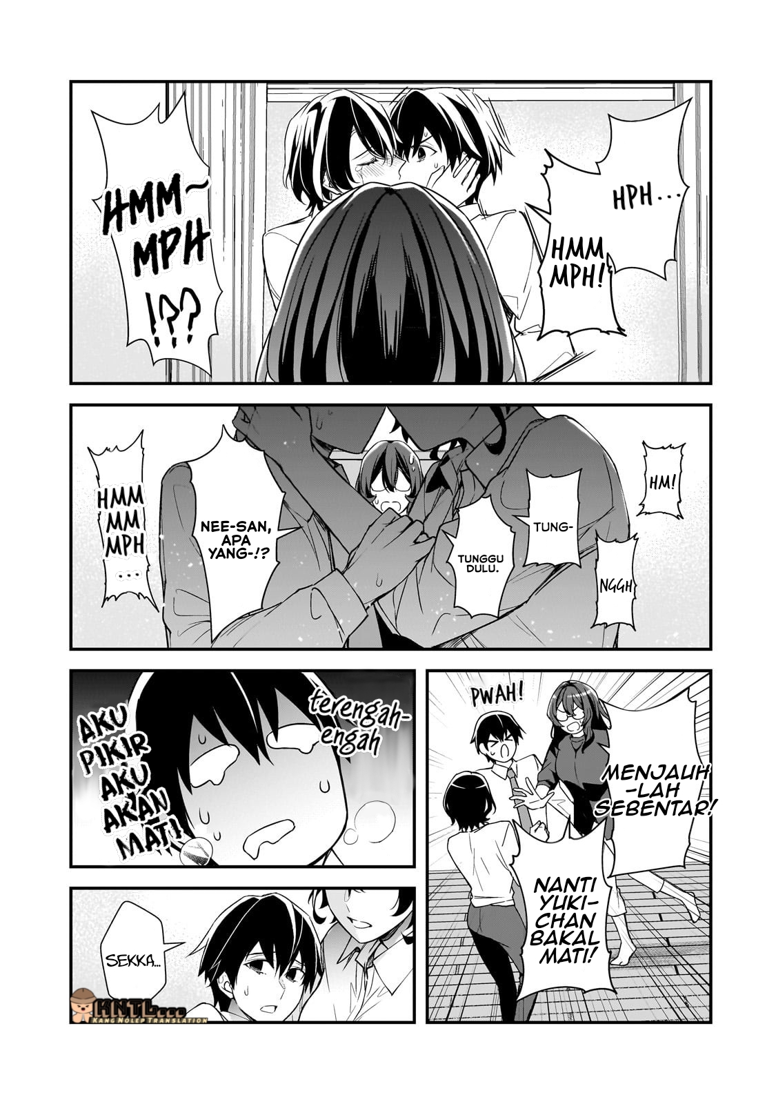 Ore ni Trauma wo Ataeta Joshi-tachi ga Chirachira Mitekuru kedo, Zannen desu ga Teokure desu Chapter 23 - halaman 21