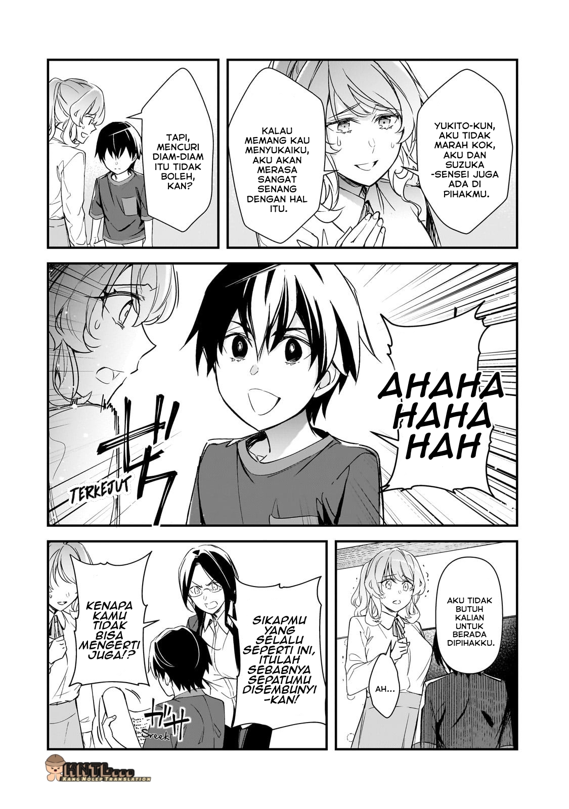 Ore ni Trauma wo Ataeta Joshi-tachi ga Chirachira Mitekuru kedo, Zannen desu ga Teokure desu Chapter 25 - halaman 23