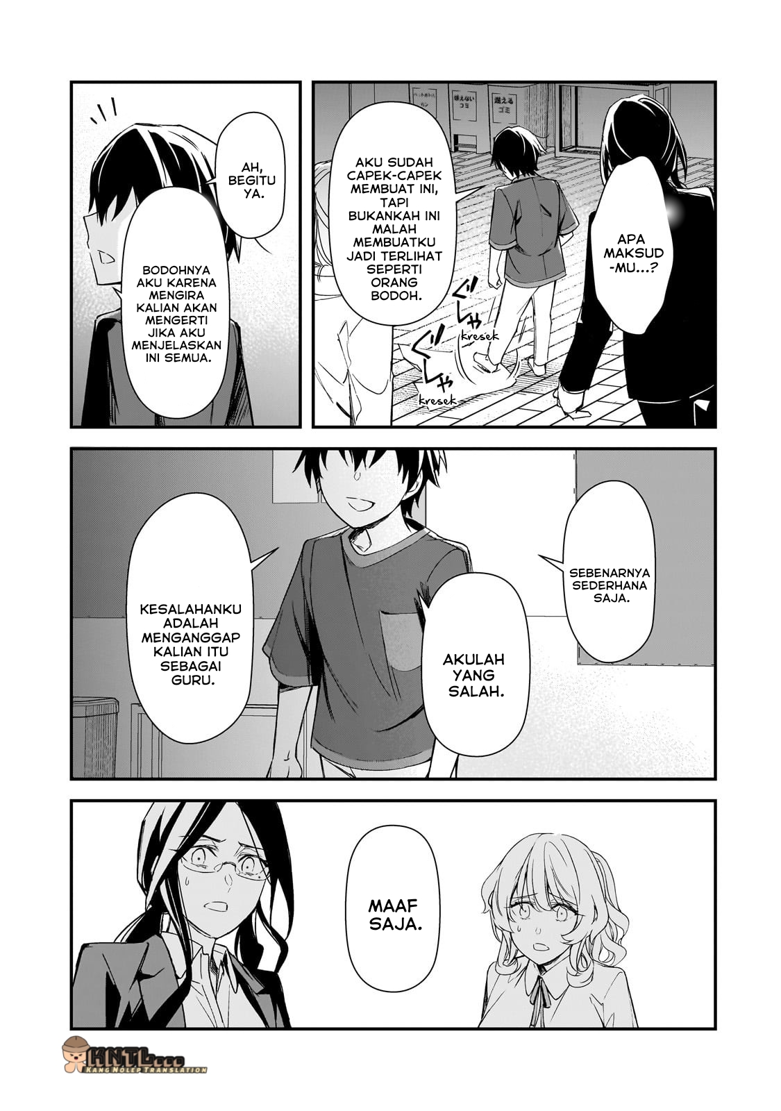 Ore ni Trauma wo Ataeta Joshi-tachi ga Chirachira Mitekuru kedo, Zannen desu ga Teokure desu Chapter 25 - halaman 26