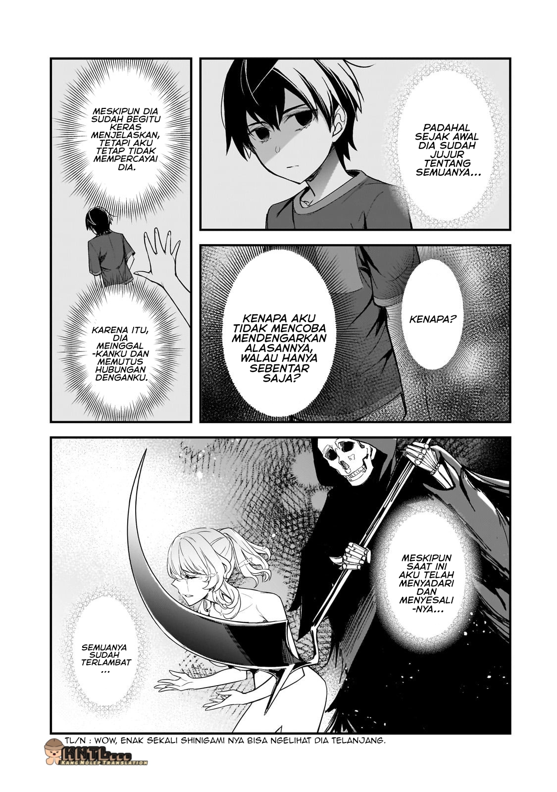 Ore ni Trauma wo Ataeta Joshi-tachi ga Chirachira Mitekuru kedo, Zannen desu ga Teokure desu Chapter 25 - halaman 32