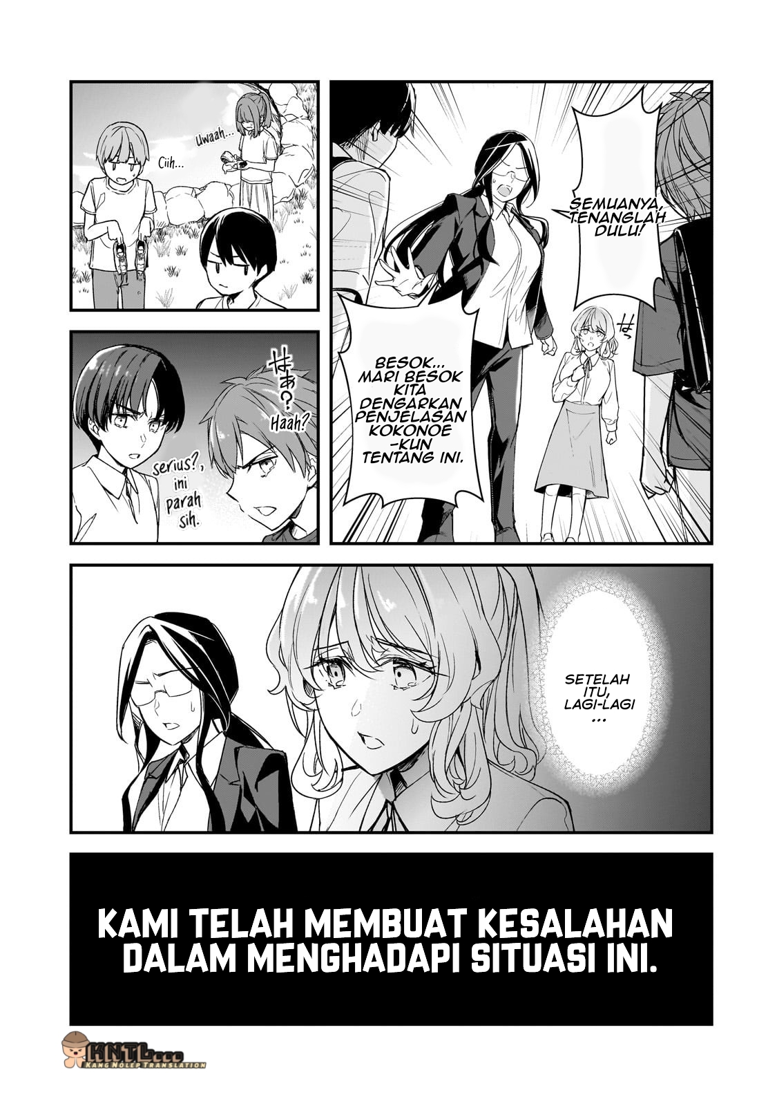 Ore ni Trauma wo Ataeta Joshi-tachi ga Chirachira Mitekuru kedo, Zannen desu ga Teokure desu Chapter 25 - halaman 38
