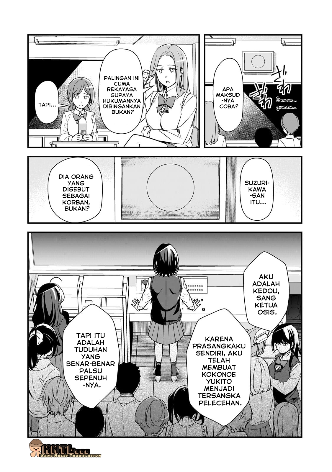 Ore ni Trauma wo Ataeta Joshi-tachi ga Chirachira Mitekuru kedo, Zannen desu ga Teokure desu Chapter 27 - halaman 23