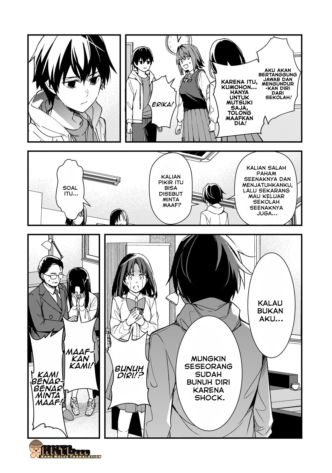 Ore ni Trauma wo Ataeta Joshi-tachi ga Chirachira Mitekuru kedo, Zannen desu ga Teokure desu Chapter 28 - halaman 21