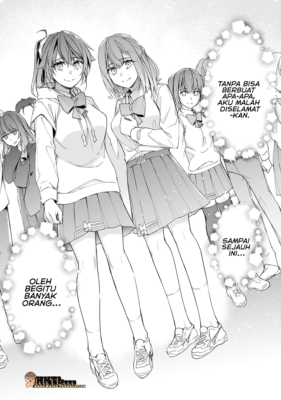 Ore ni Trauma wo Ataeta Joshi-tachi ga Chirachira Mitekuru kedo, Zannen desu ga Teokure desu Chapter 28 - halaman 35
