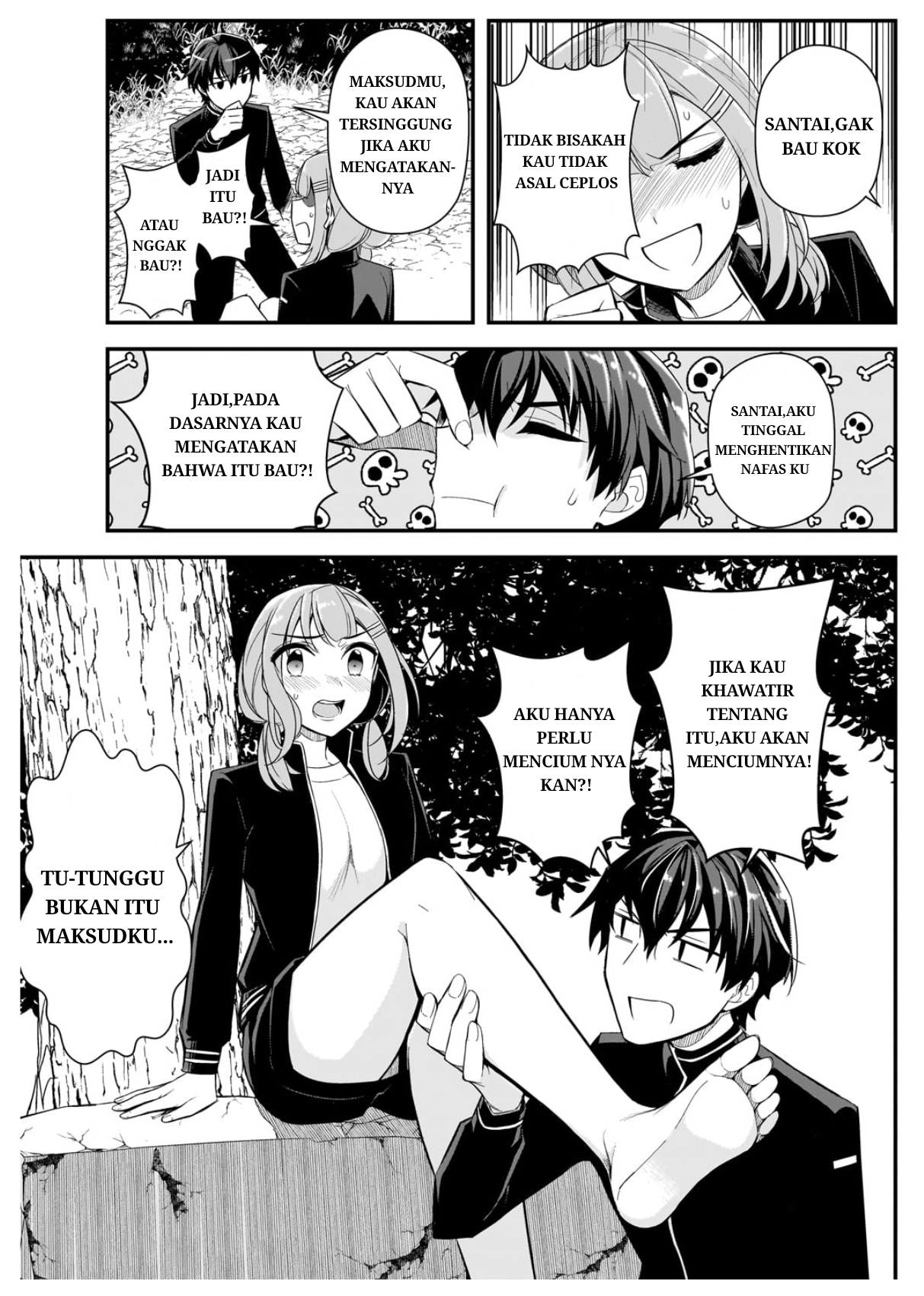 Ore ni Trauma wo Ataeta Joshi-tachi ga Chirachira Mitekuru kedo, Zannen desu ga Teokure desu Chapter 3 - halaman 11