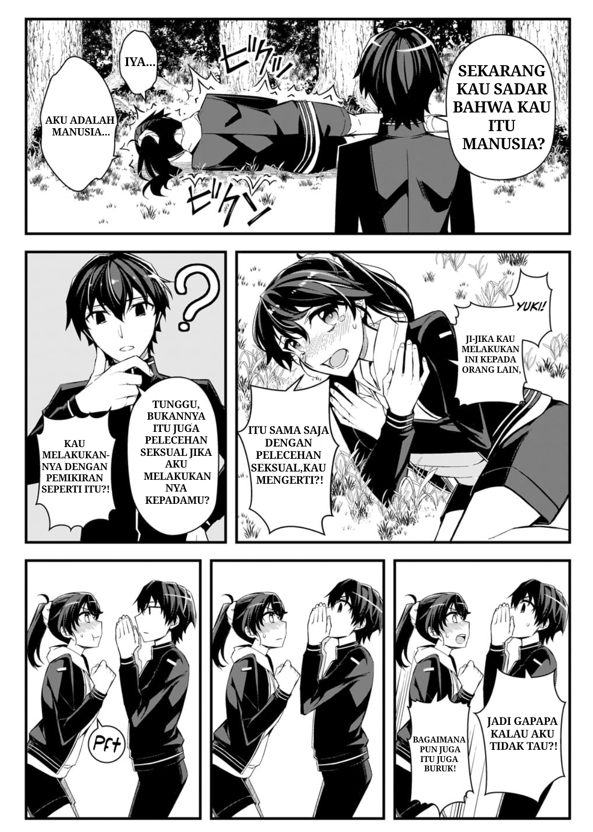 Ore ni Trauma wo Ataeta Joshi-tachi ga Chirachira Mitekuru kedo, Zannen desu ga Teokure desu Chapter 3 - halaman 19