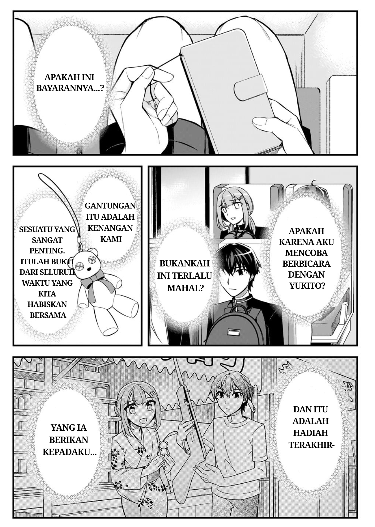 Ore ni Trauma wo Ataeta Joshi-tachi ga Chirachira Mitekuru kedo, Zannen desu ga Teokure desu Chapter 3 - halaman 36