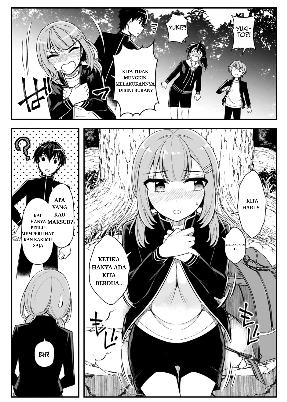 Ore ni Trauma wo Ataeta Joshi-tachi ga Chirachira Mitekuru kedo, Zannen desu ga Teokure desu Chapter 3 - halaman 9