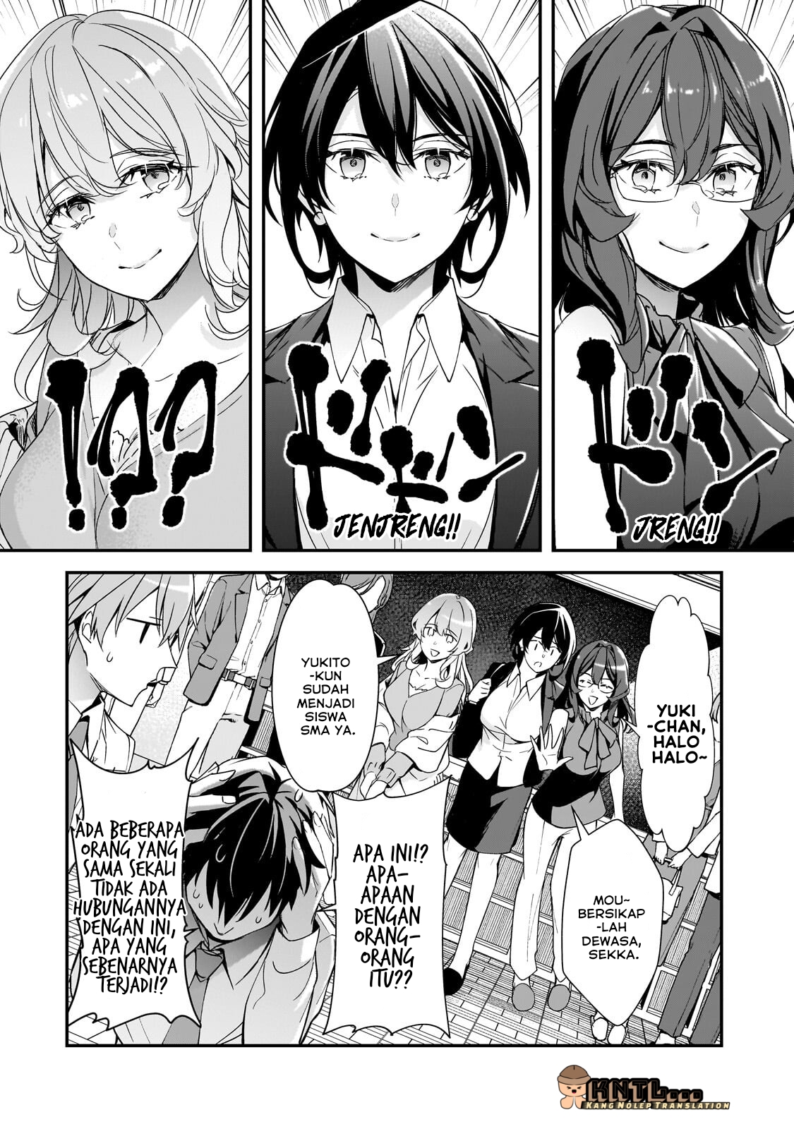Ore ni Trauma wo Ataeta Joshi-tachi ga Chirachira Mitekuru kedo, Zannen desu ga Teokure desu Chapter 30 - halaman 27