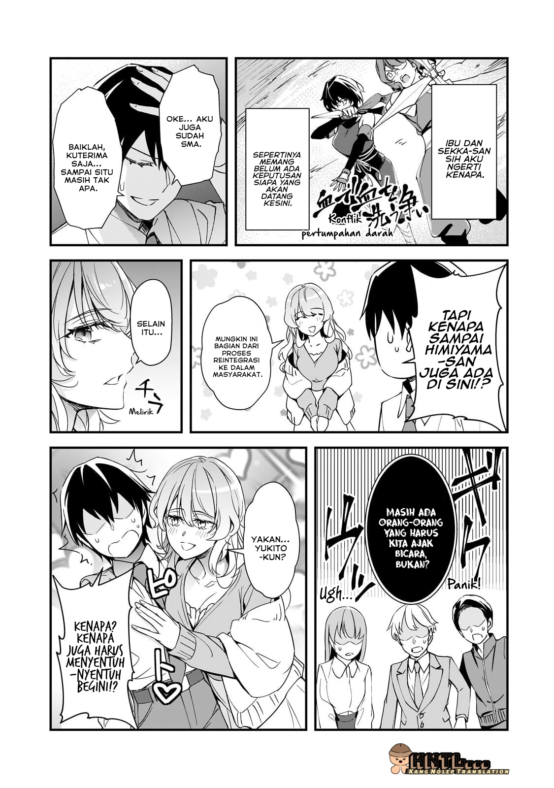 Ore ni Trauma wo Ataeta Joshi-tachi ga Chirachira Mitekuru kedo, Zannen desu ga Teokure desu Chapter 30 - halaman 28