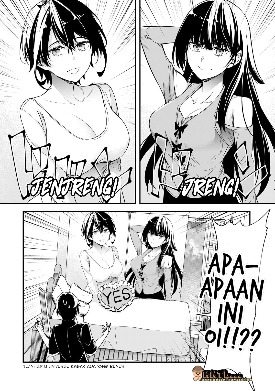 Ore ni Trauma wo Ataeta Joshi-tachi ga Chirachira Mitekuru kedo, Zannen desu ga Teokure desu Chapter 30 - halaman 3