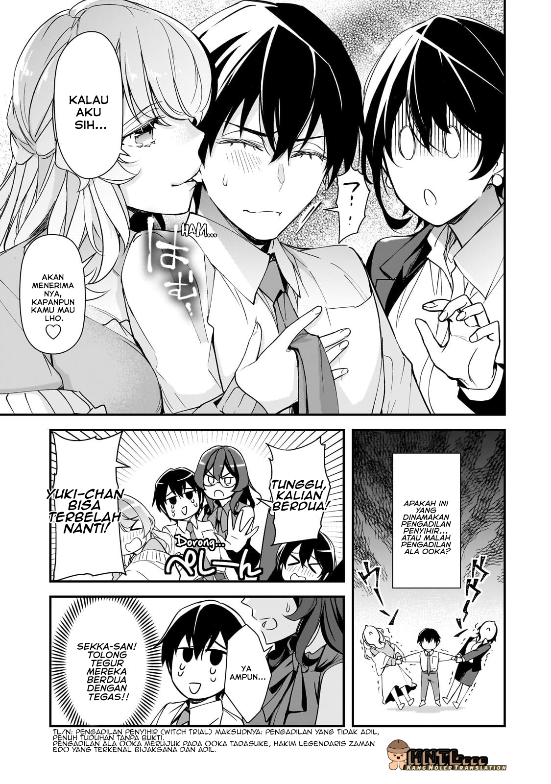 Ore ni Trauma wo Ataeta Joshi-tachi ga Chirachira Mitekuru kedo, Zannen desu ga Teokure desu Chapter 30 - halaman 30
