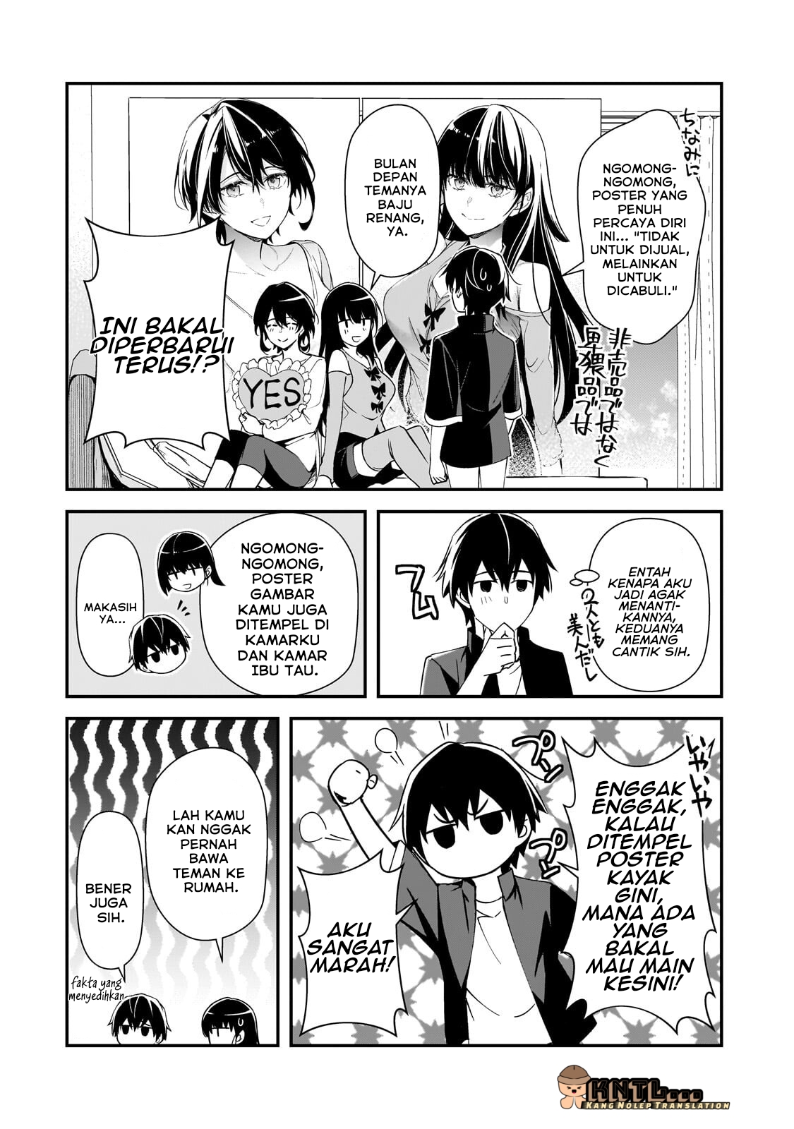 Ore ni Trauma wo Ataeta Joshi-tachi ga Chirachira Mitekuru kedo, Zannen desu ga Teokure desu Chapter 30 - halaman 9