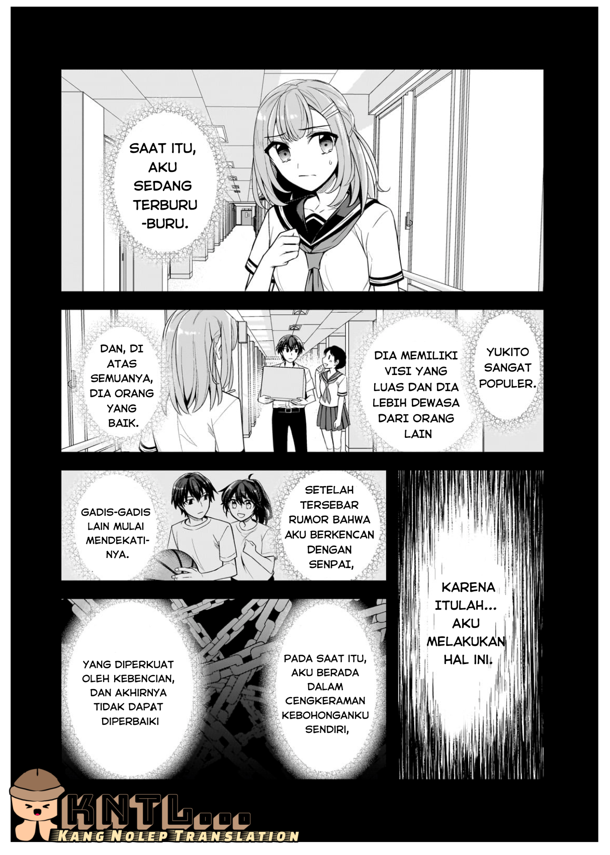 Ore ni Trauma wo Ataeta Joshi-tachi ga Chirachira Mitekuru kedo, Zannen desu ga Teokure desu Chapter 4 - halaman 34