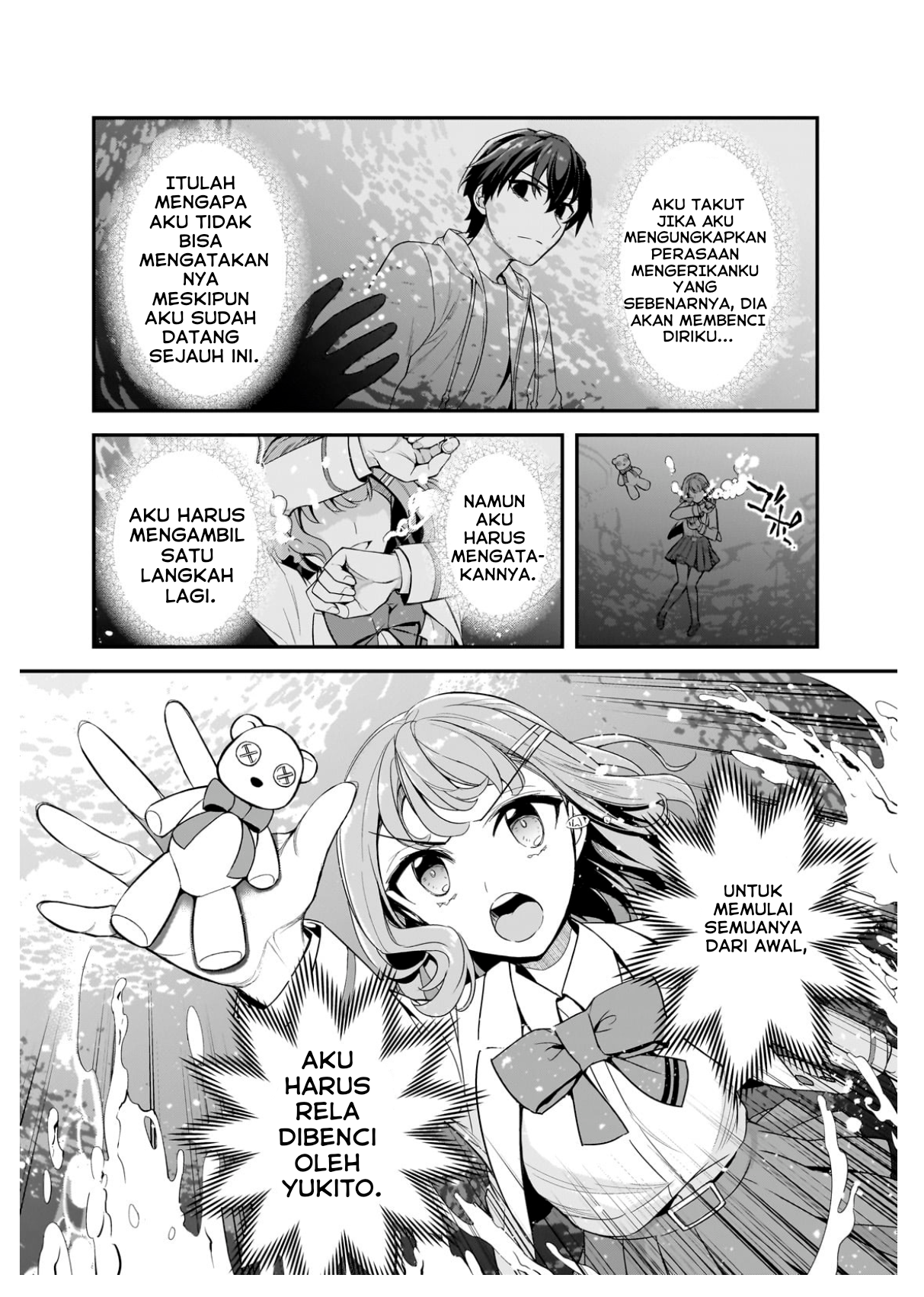 Ore ni Trauma wo Ataeta Joshi-tachi ga Chirachira Mitekuru kedo, Zannen desu ga Teokure desu Chapter 4 - halaman 38